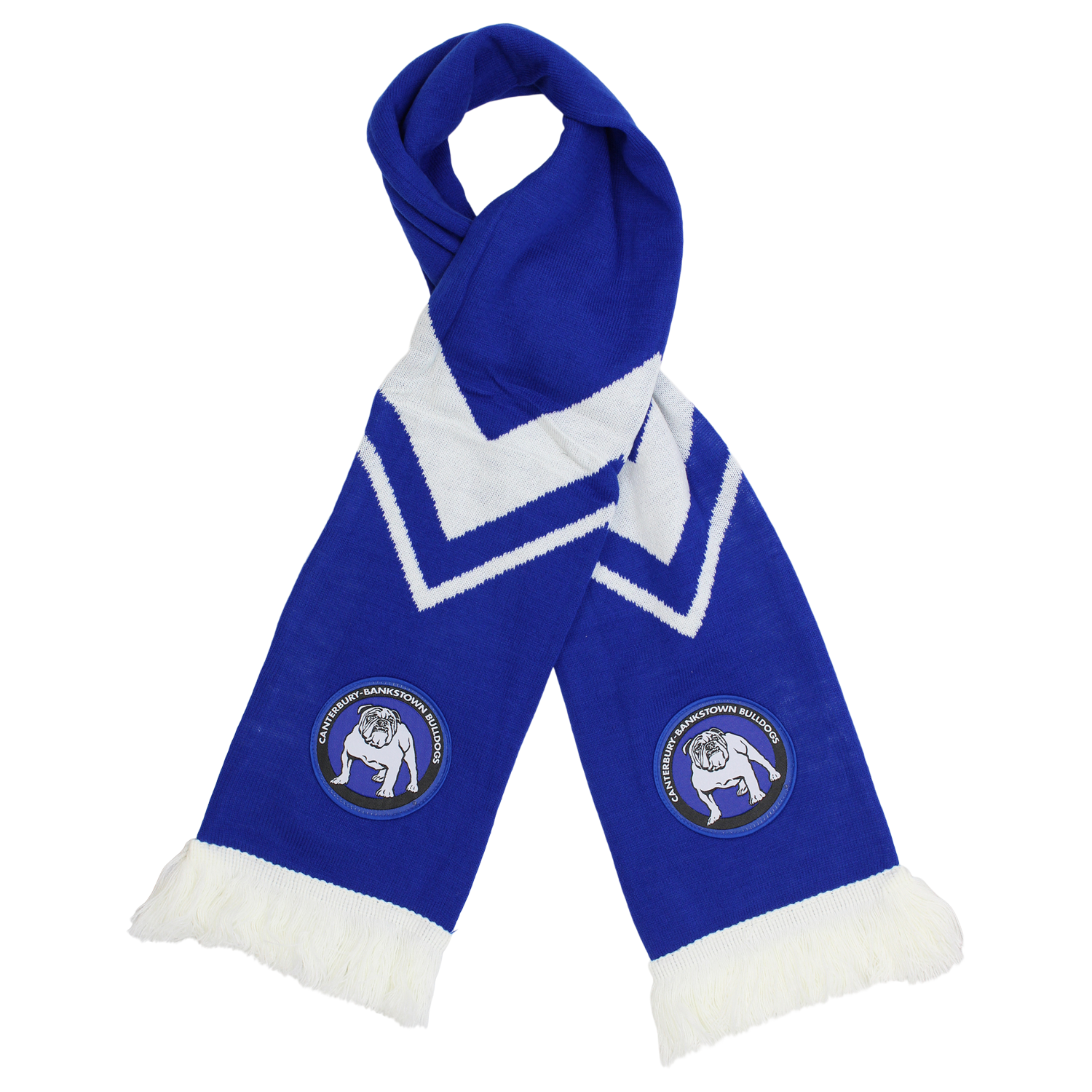 CANTERBURY BULLDOGS NRL RETRO SCARF_CANTERBURY BULLDOGS_STUBBY CLUB