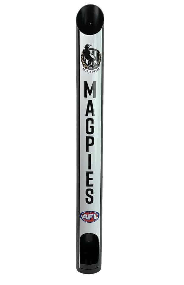 COLLINGWOOD MAGPIES AFL STUBBY HOLDER DISPENSER_COLLINGWOOD MAGPIES_STUBBY CLUB