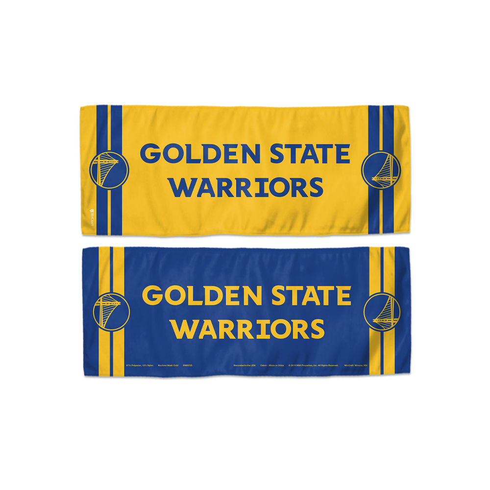 Golden State Warriors Cooling Towel 30cm x 75cm