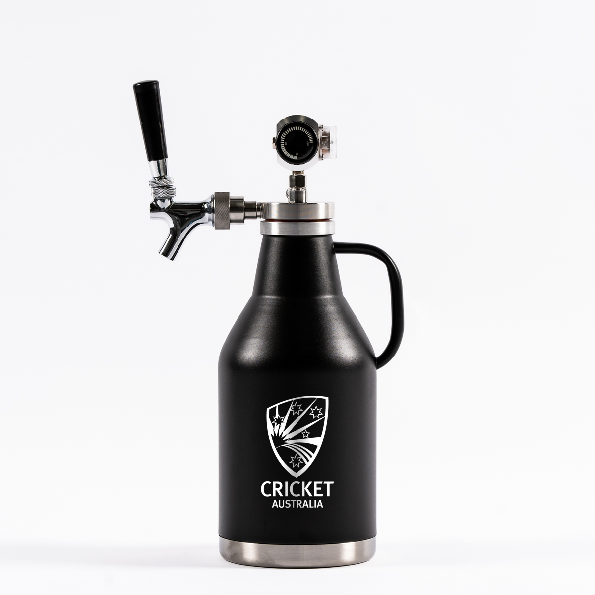 Cricket Australia Beer Growler 2L With Tap System