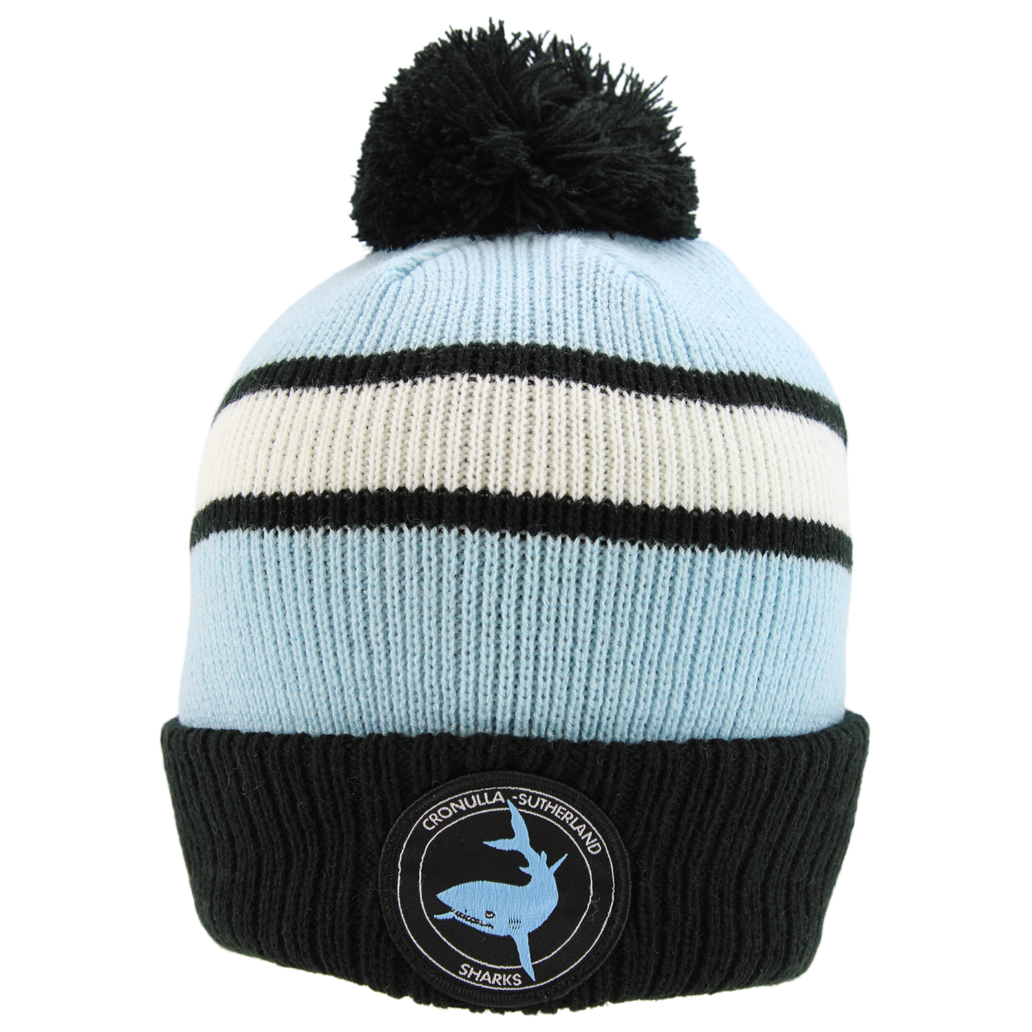 CRONULLA SHARKS NRL RETRO BEANIE_CRONULLA SHARKS_STUBBY CLUB