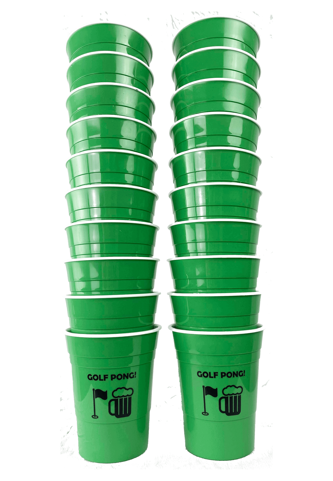 REUSABLE GOLF PONG CUPS 20PK_TEAM_STUBBY CLUB