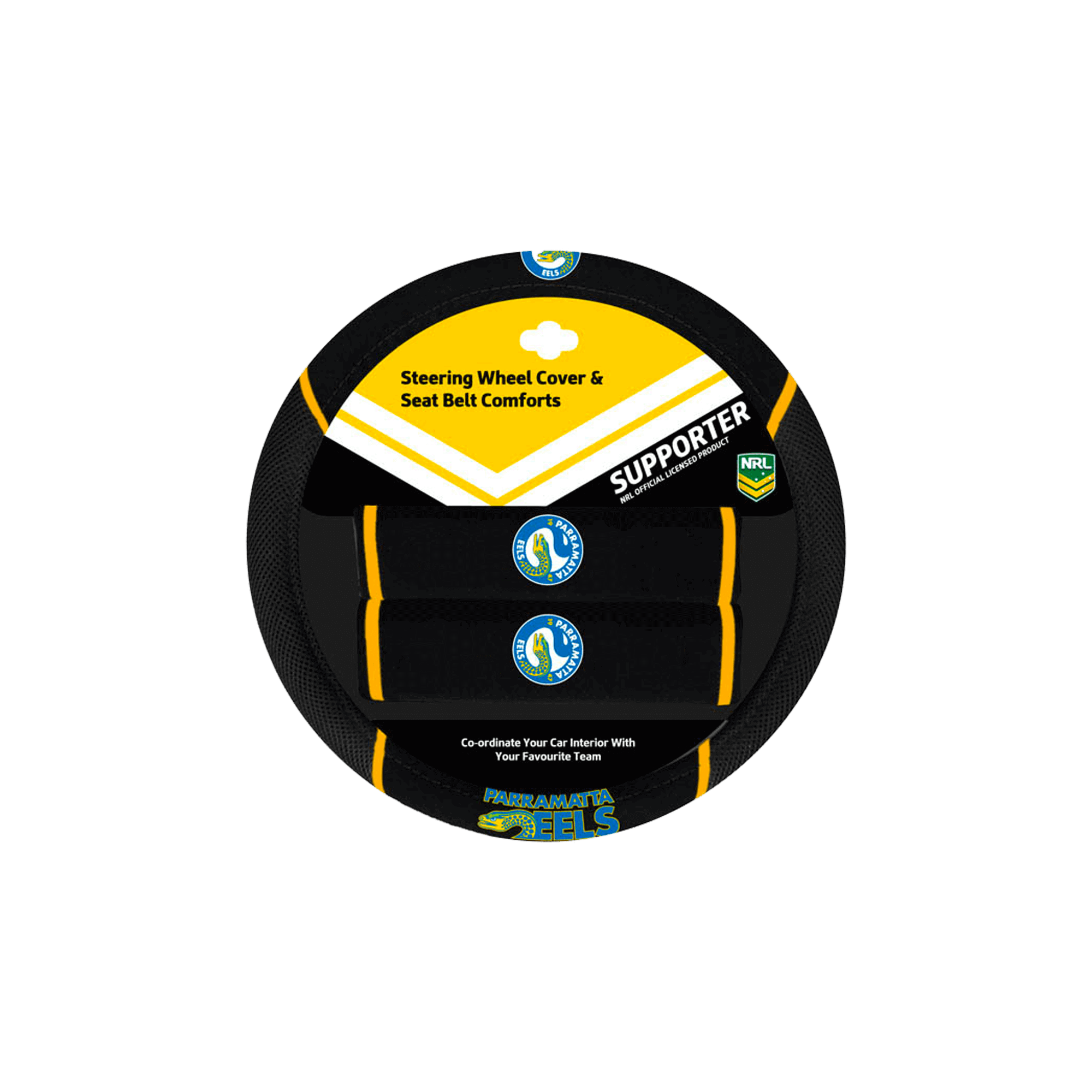 PARRAMATTA EELS OFFICIAL HEADREST COVER_PARRAMATTA EELS_STUBBY CLUB