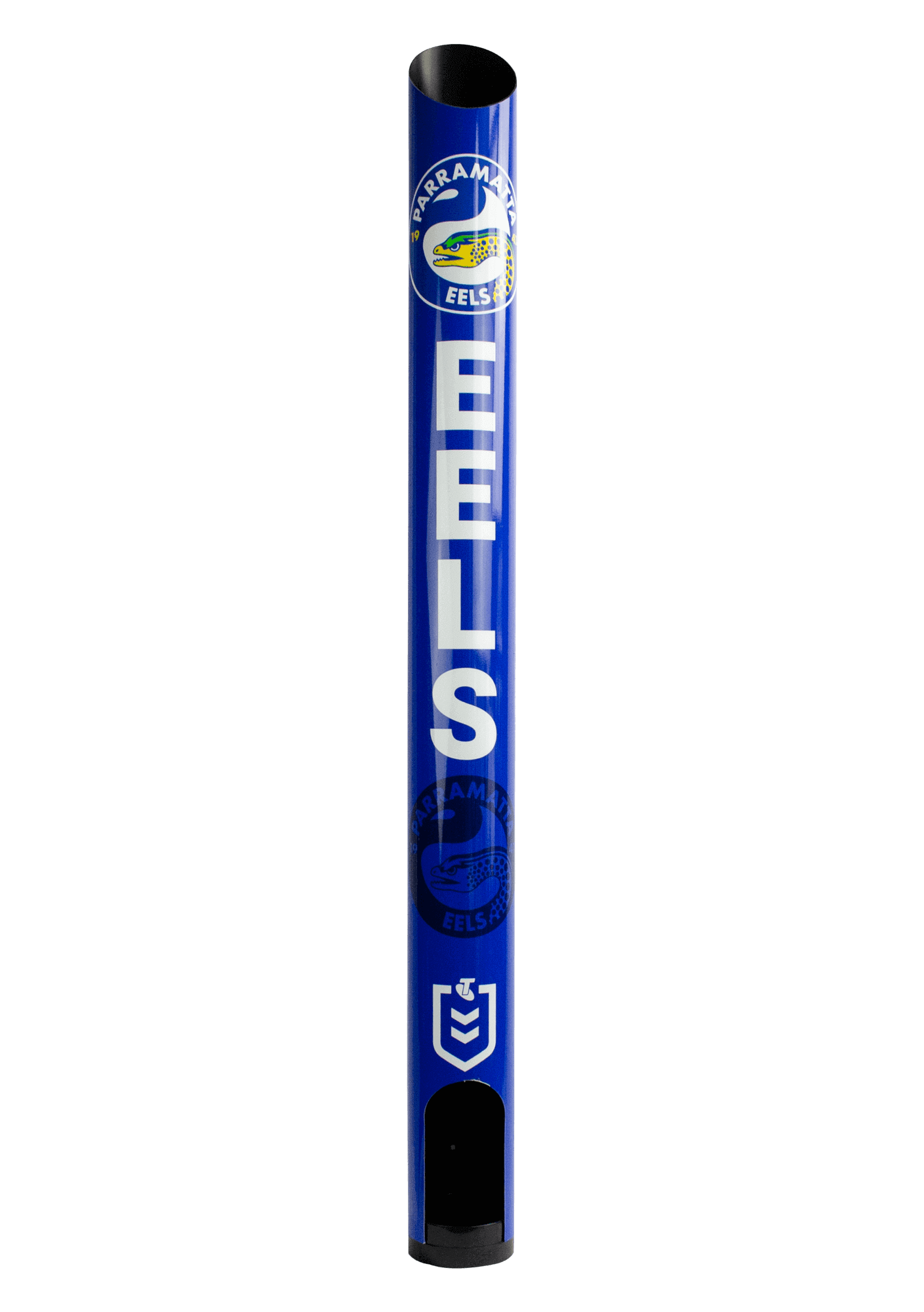 PERSONALISED PARRAMATTA EELS NRL STUBBY HOLDER DISPENSER_PARRAMATTA EELS_STUBBY CLUB