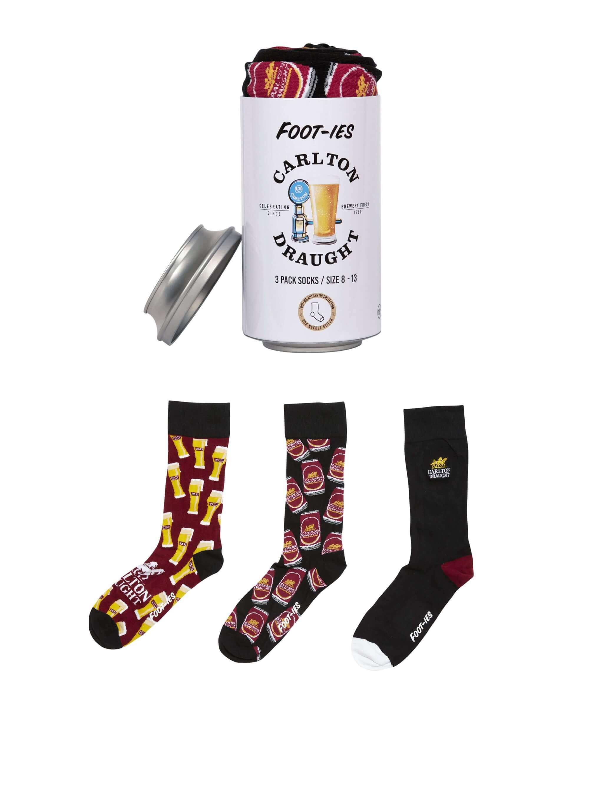 CARLTON DRAUGHT SOCK RANGE_CARLTON DRAUGHT_ STUBBY CLUB