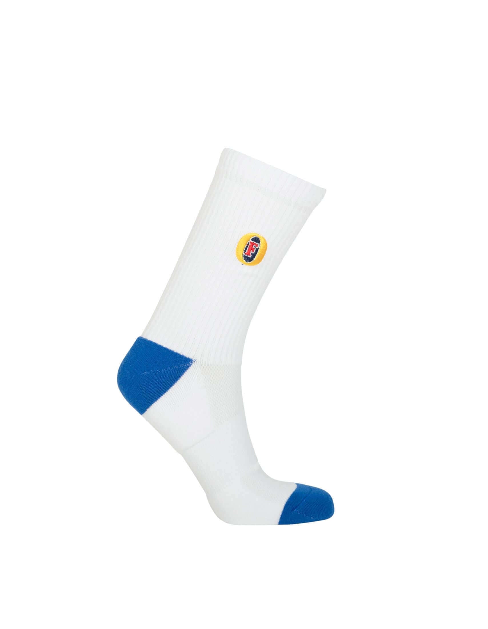 FOSTERS STRIPE 2 PACK SNEAKER SOCK M/L_TEAM_STUBBY CLUB