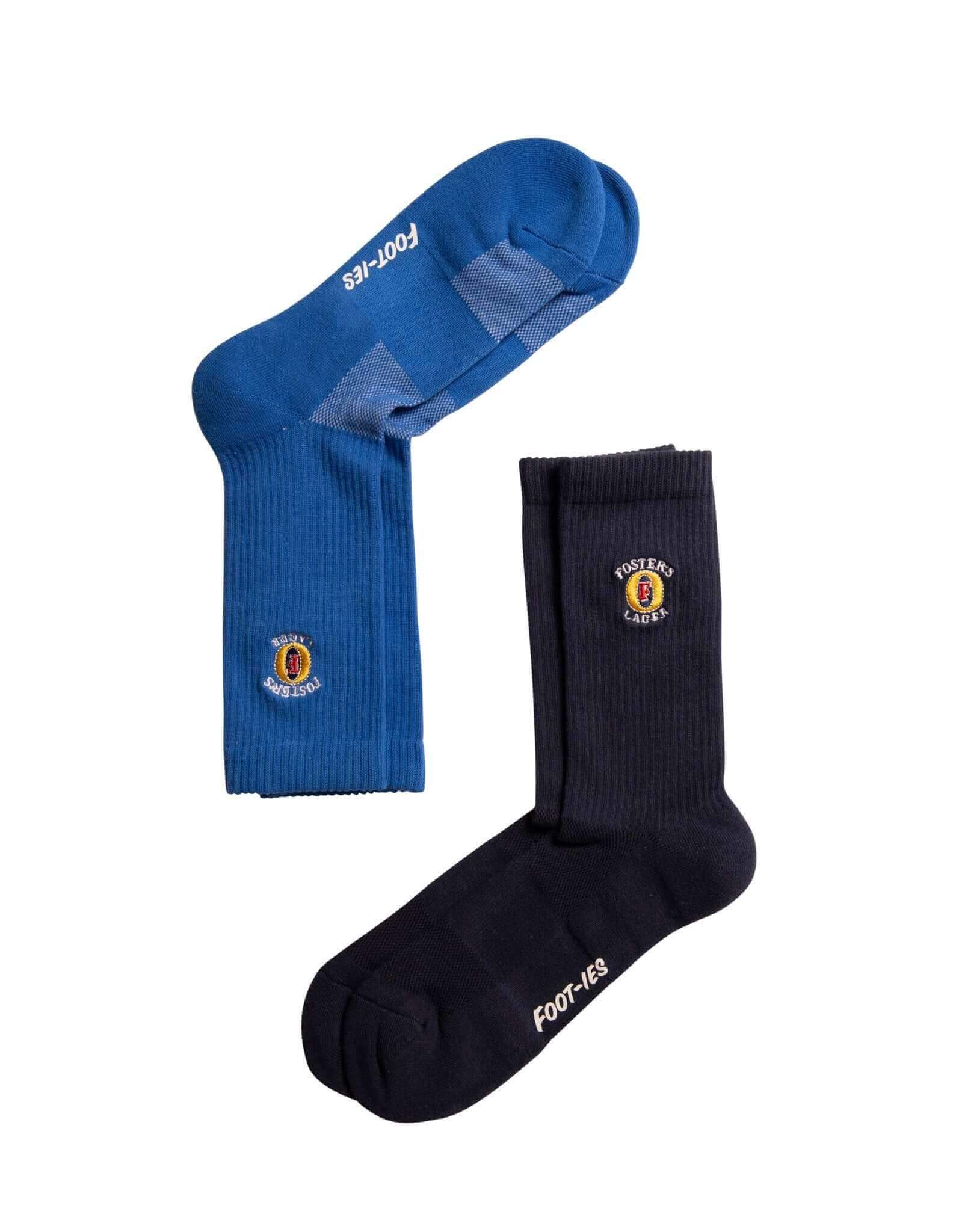 FOSTERS VINATGE SNEAKER SOCK 2 PACK M/L_TEAM_STUBBY CLUB