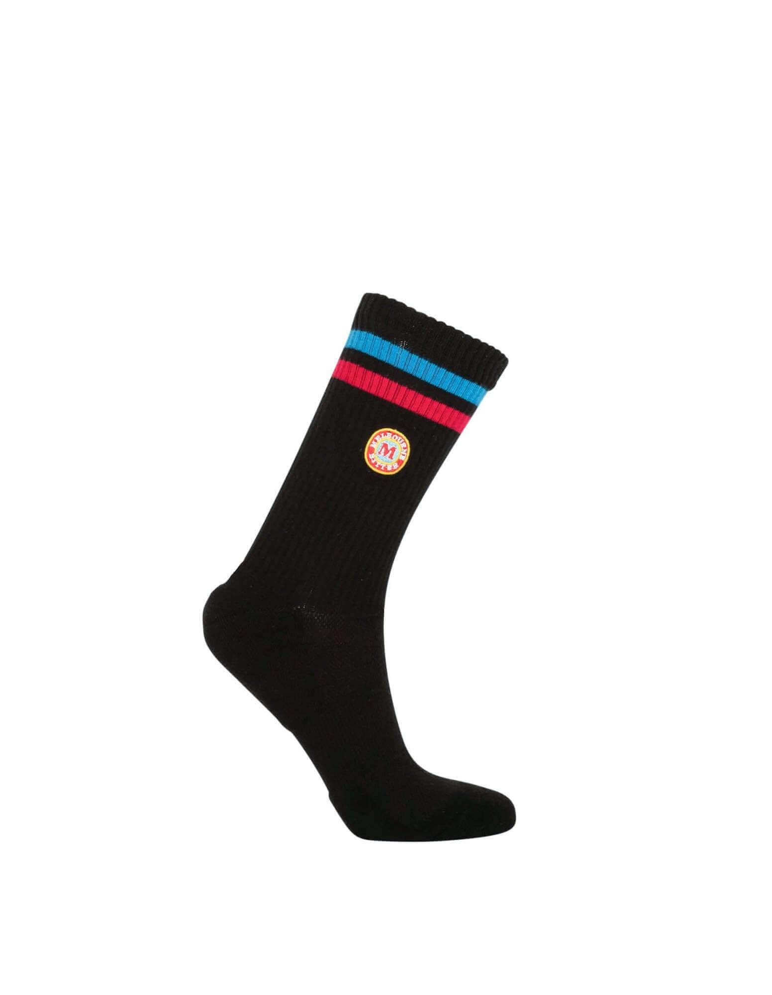 MELBOURNE BITTER 2 PACK SNEAKER SOCK M/L_TEAM_STUBBY CLUB