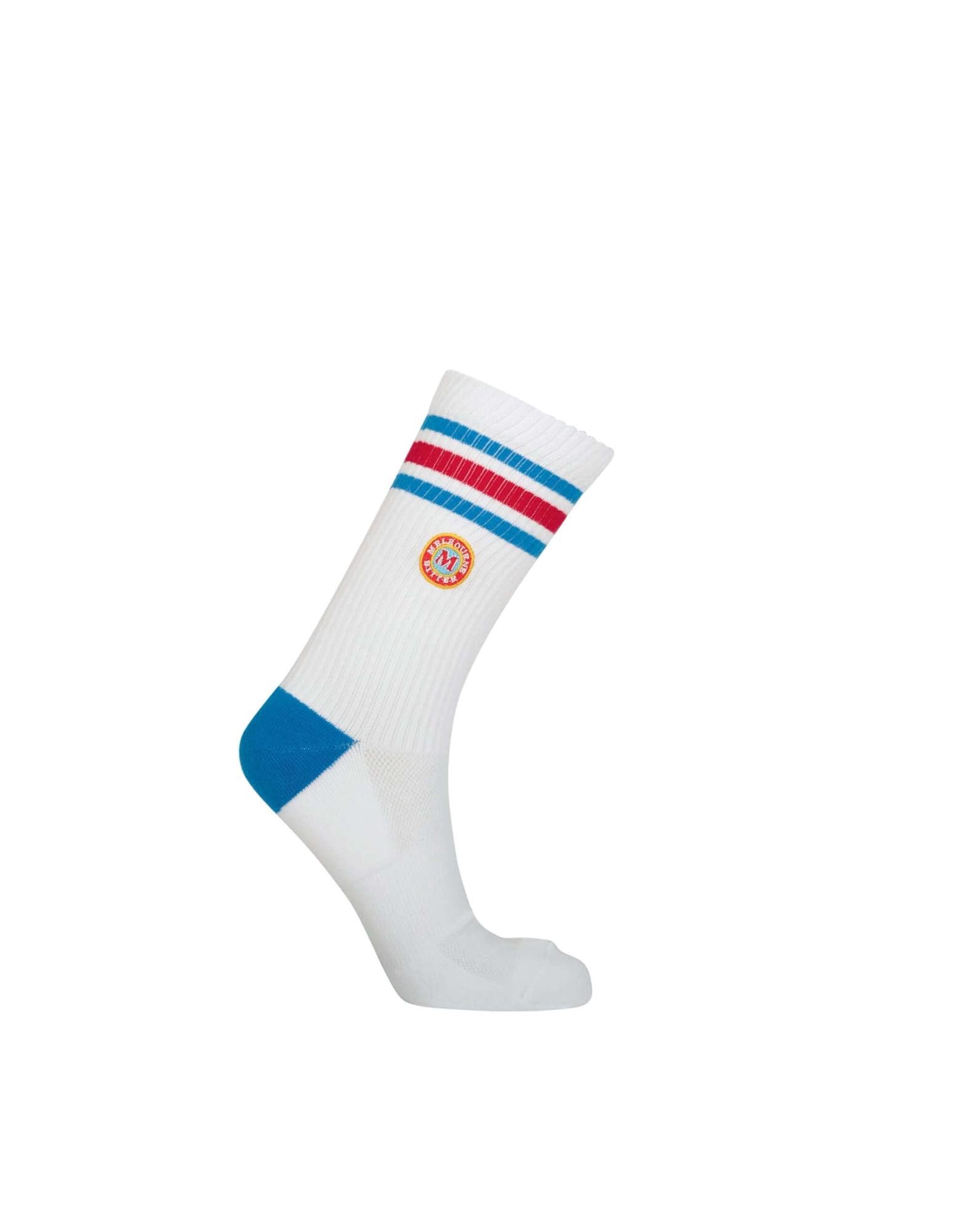 MELBOURNE BITTER 2 PACK SNEAKER SOCK M/L_TEAM_STUBBY CLUB