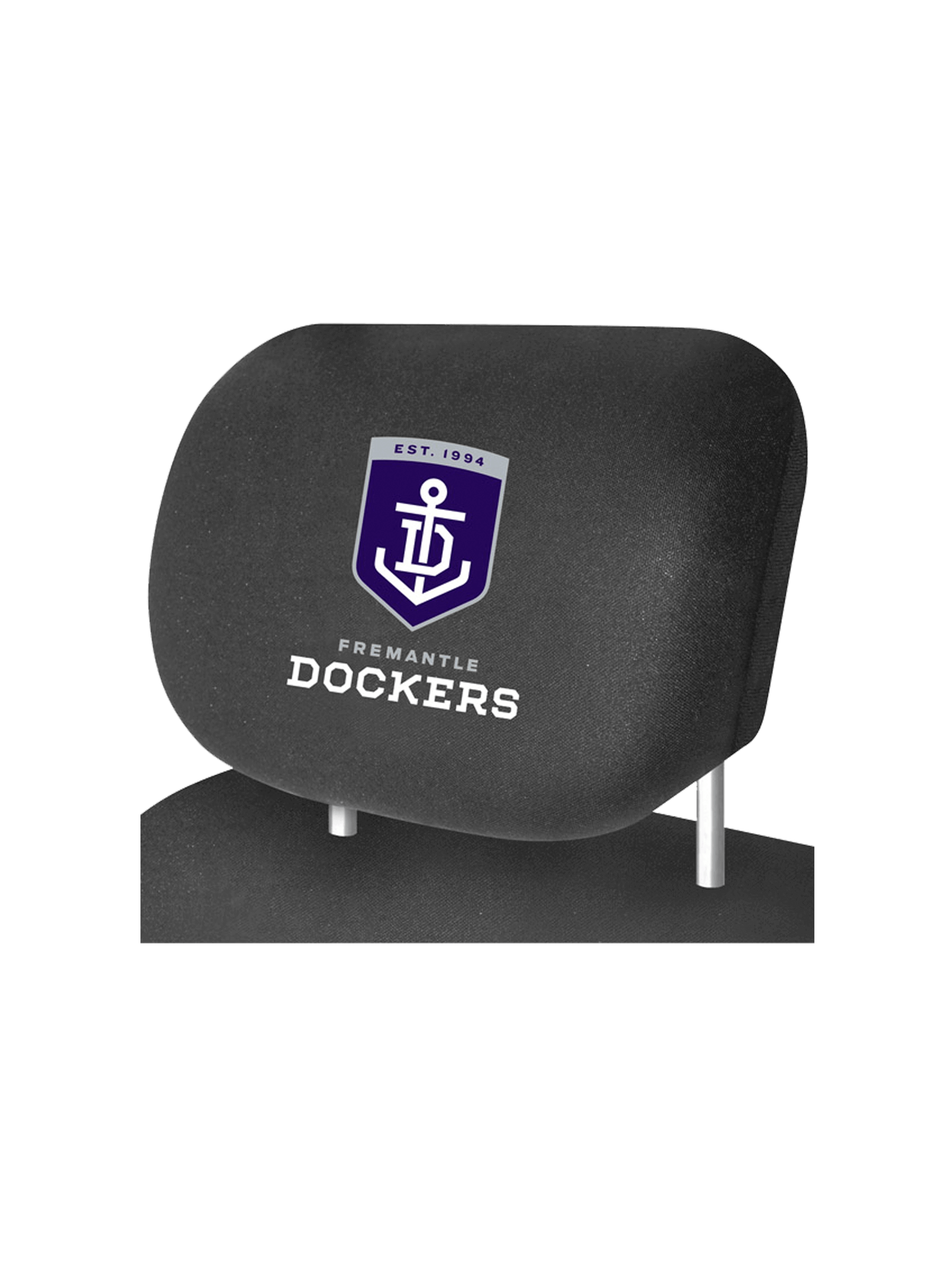 FREMANTLE DOCKERS OFFICIAL HEADREST COVER_FREMANTLE DOCKERS_STUBBY CLUB