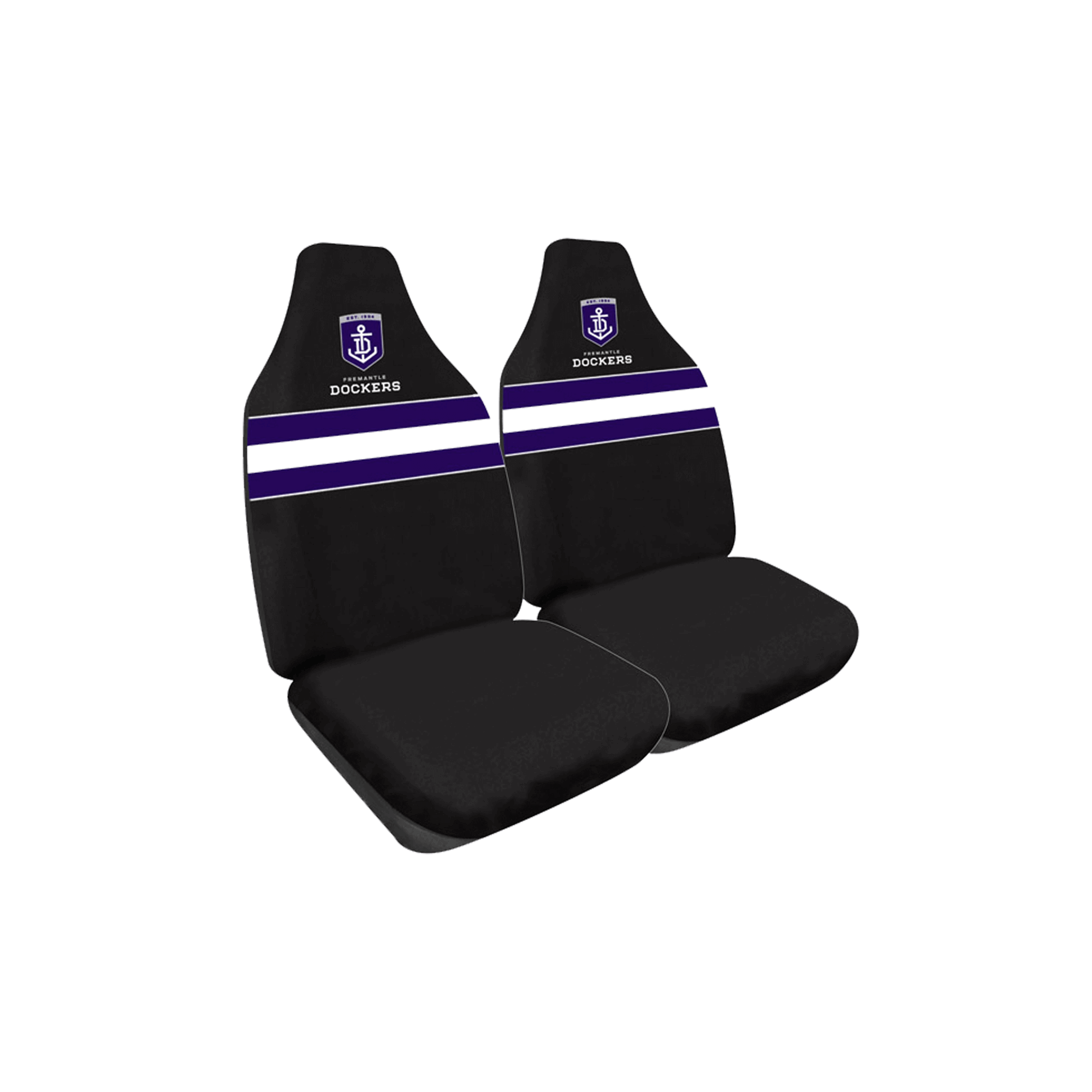 FREMANTLE DOCKERS CAR SEAT COVERS_FREMANTLE DOCKERS_STUBBY CLUB
