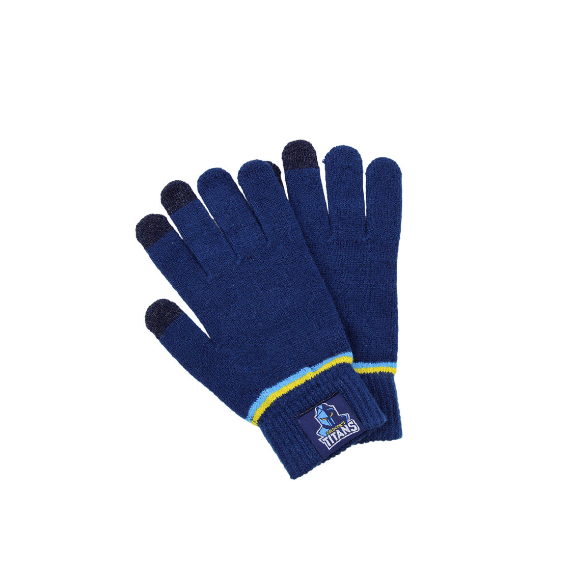 GOLD COAST TITANS NRL TOUCHCREEN GLOVES_GOLD COAST TITANS_STUBBY CLUB
