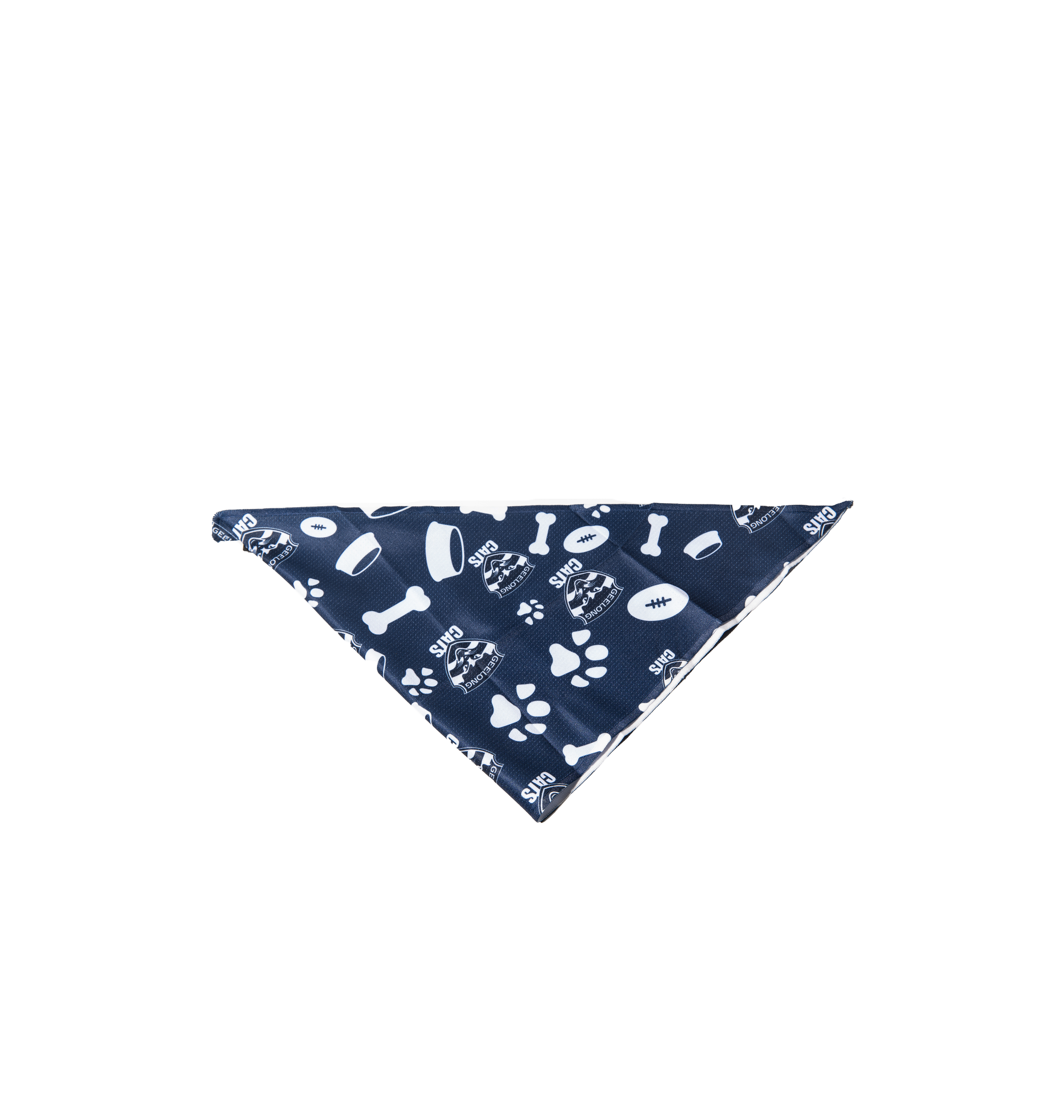 Geelong Cats AFL Dog Bandana S/L