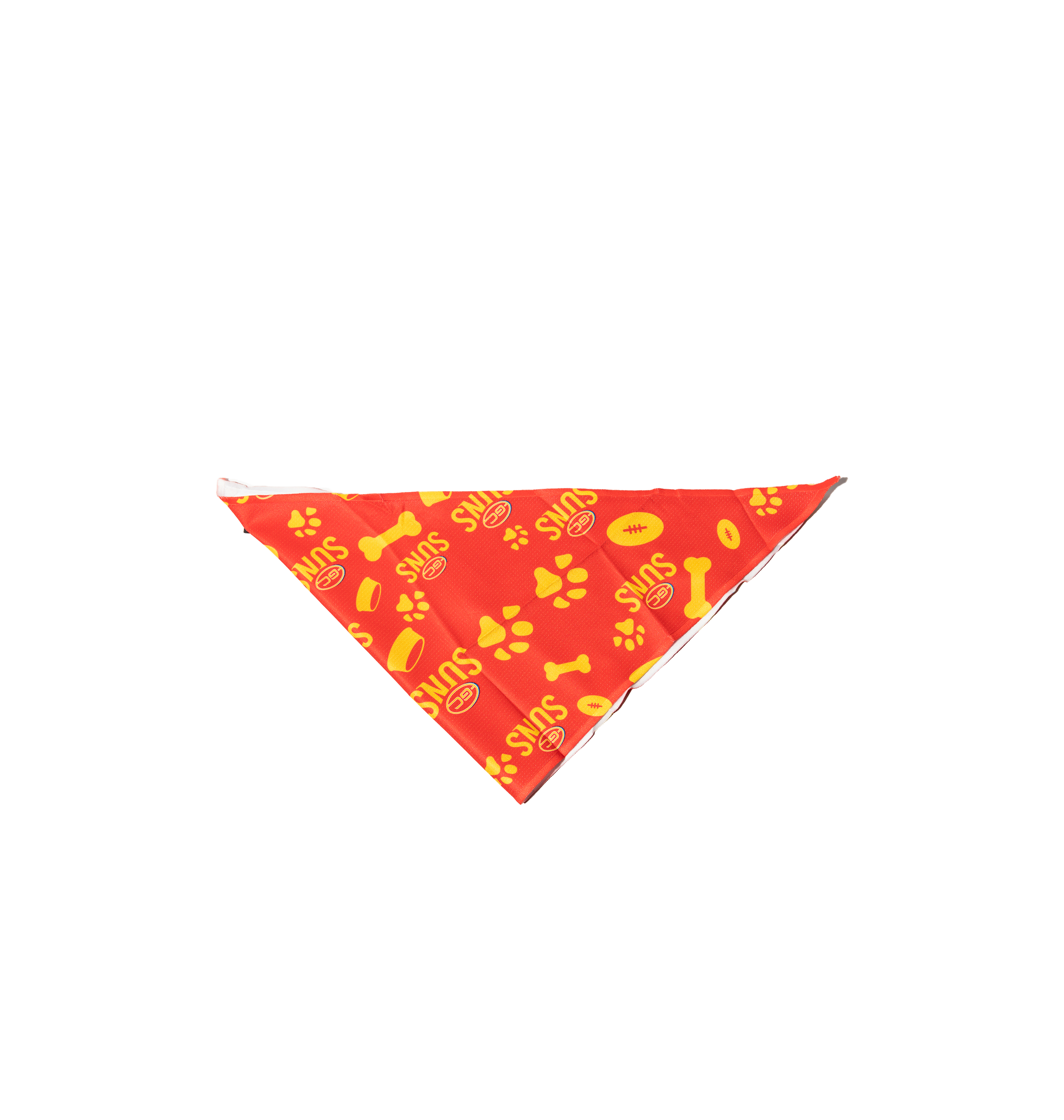 Gold Coast Suns AFL Dog Bandana S/L