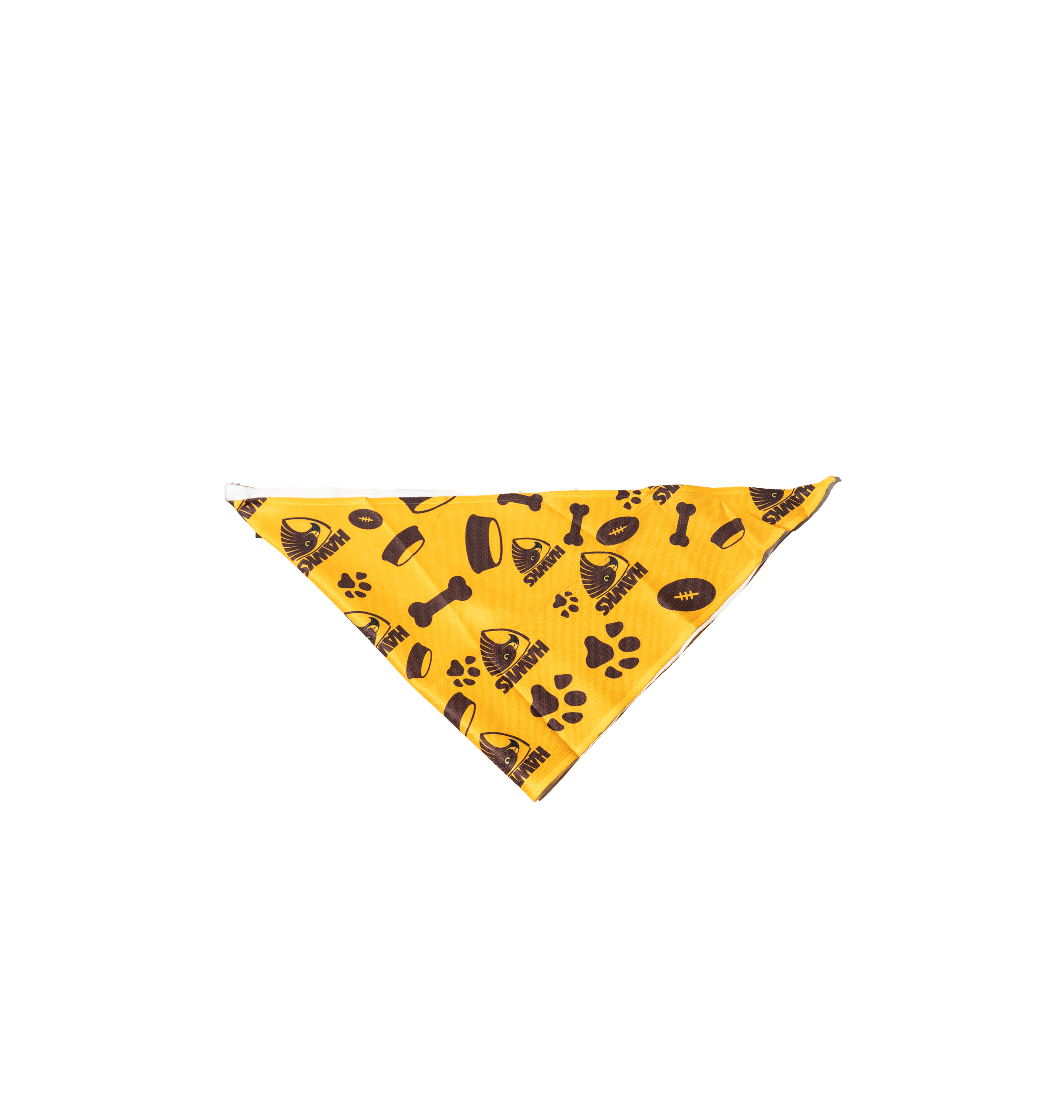 Hawthorn Hawks AFL Dog Bandana S/L