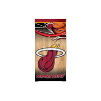 Miami Heat Fiber Beach Towel 75c x 150cm