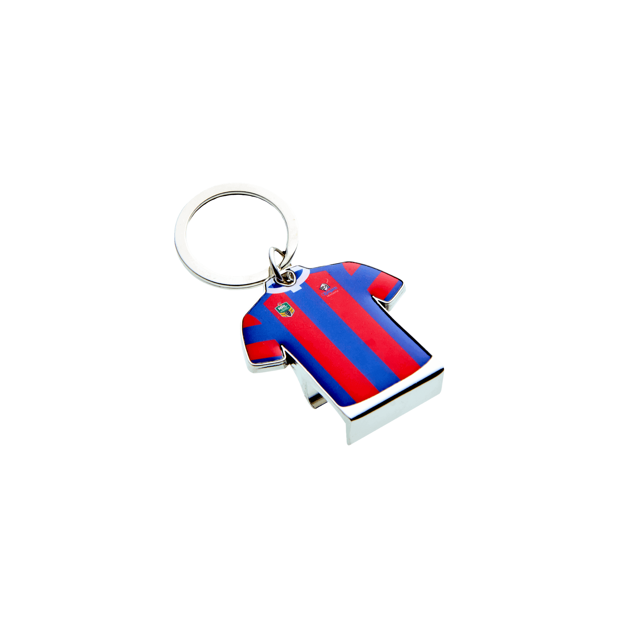 NEWCASTLE KNIGHTS NRL TEAM GUERNSEY BOTTLE OPENER KEYRING_NEWCASTLE KNIGHTS_STUBBY CLUB