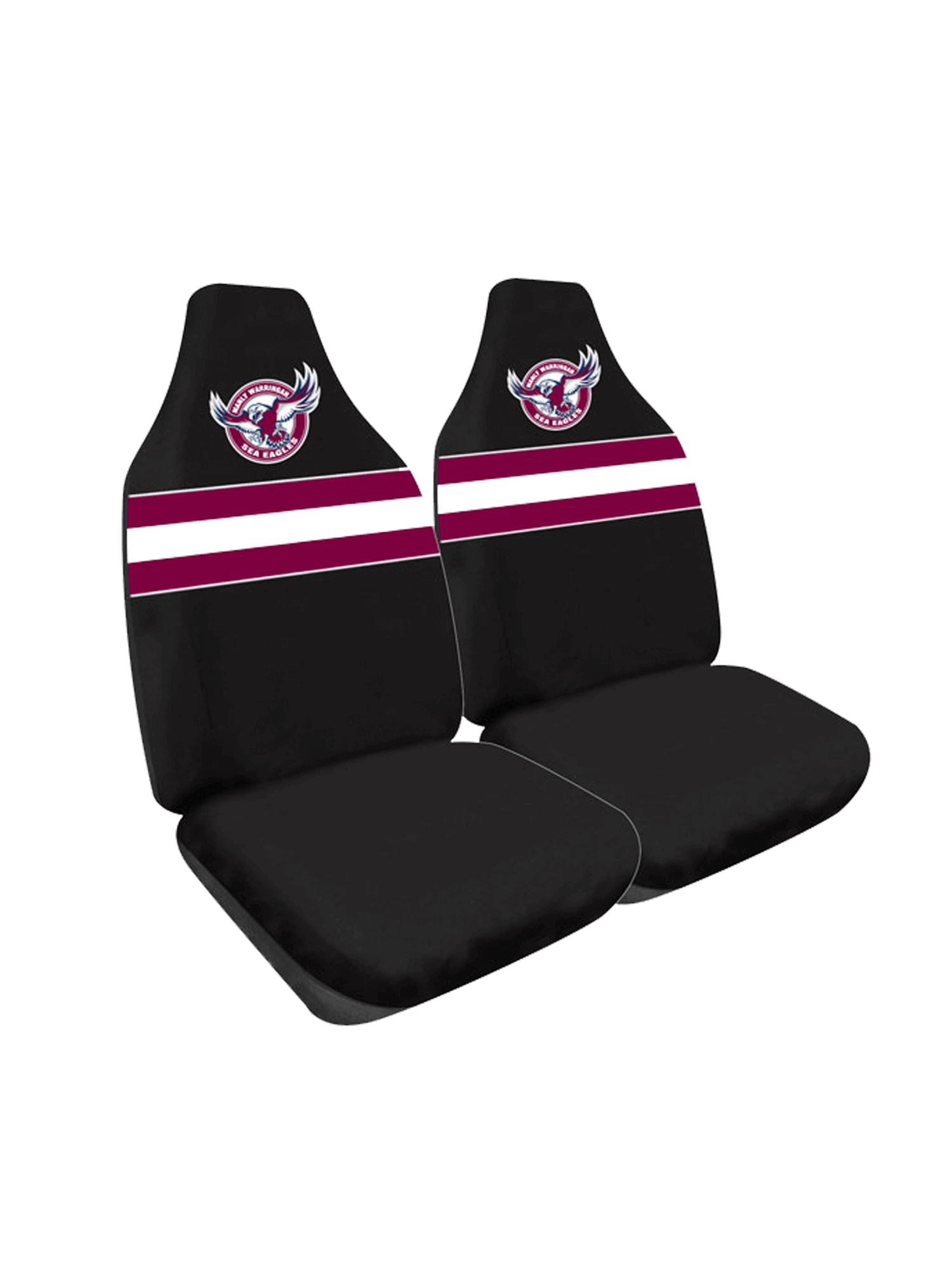 MANLY SEA EAGLES CAR SEAT COVERS_MANLY SEA EAGLES_STUBBY CLUB