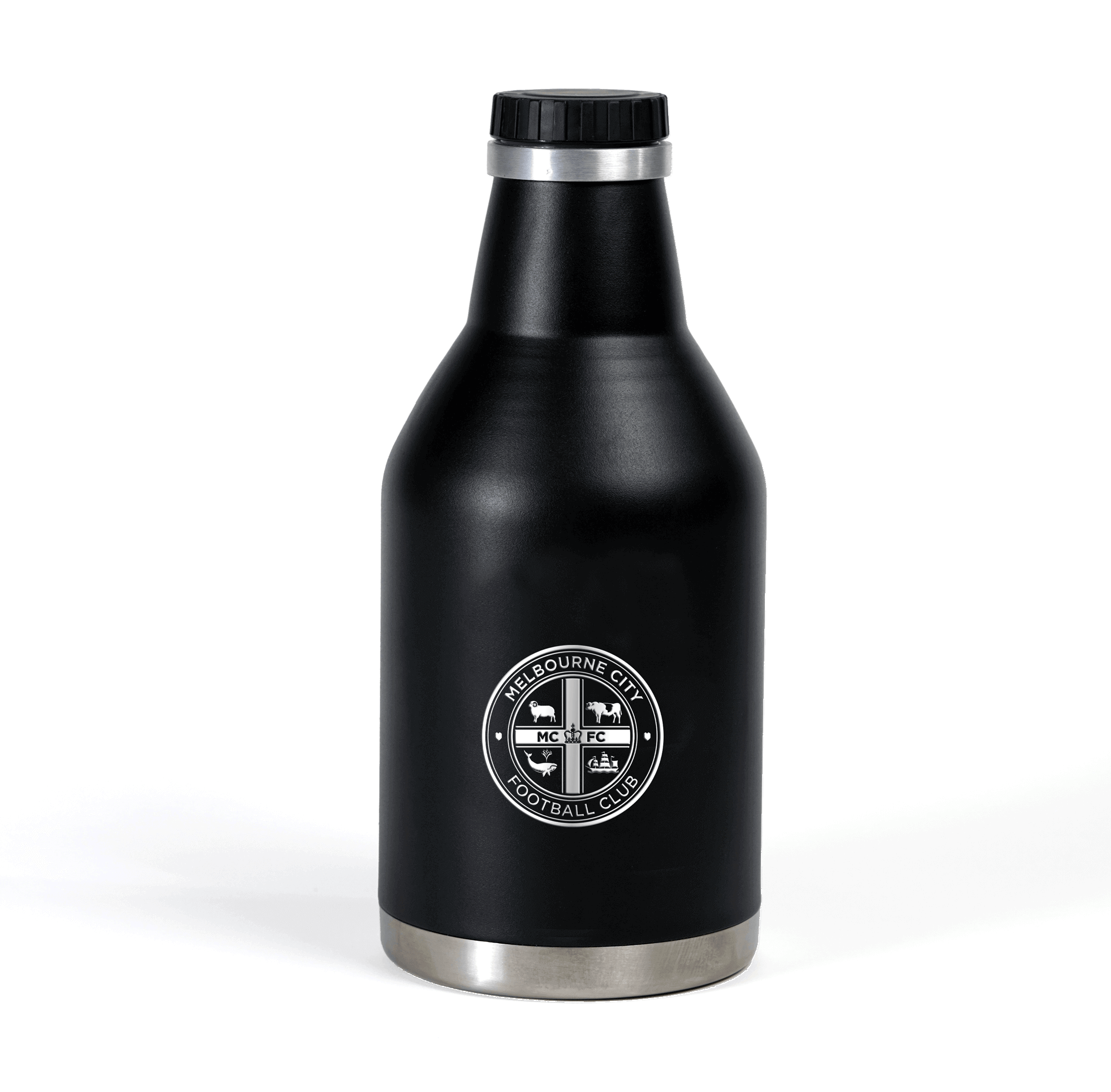A-LEAGUE BEER GROWLER 2L_ MELBOURNE CITY _ STUBBY CLUB