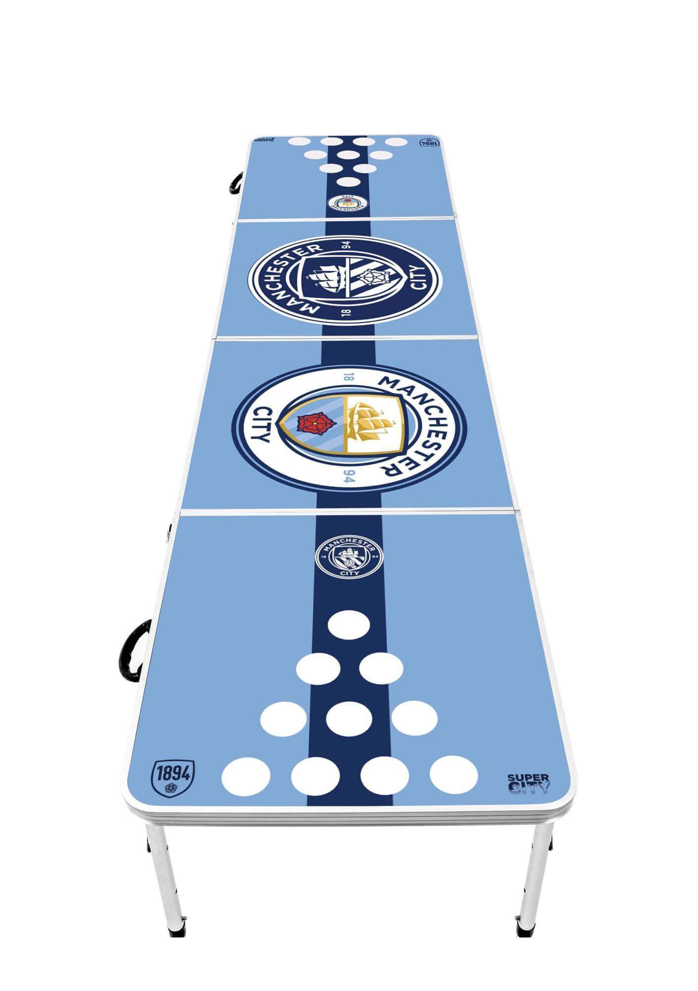 EPL BEER PONG TABLE_MANCHESTER CITY_STUBBY CLUB