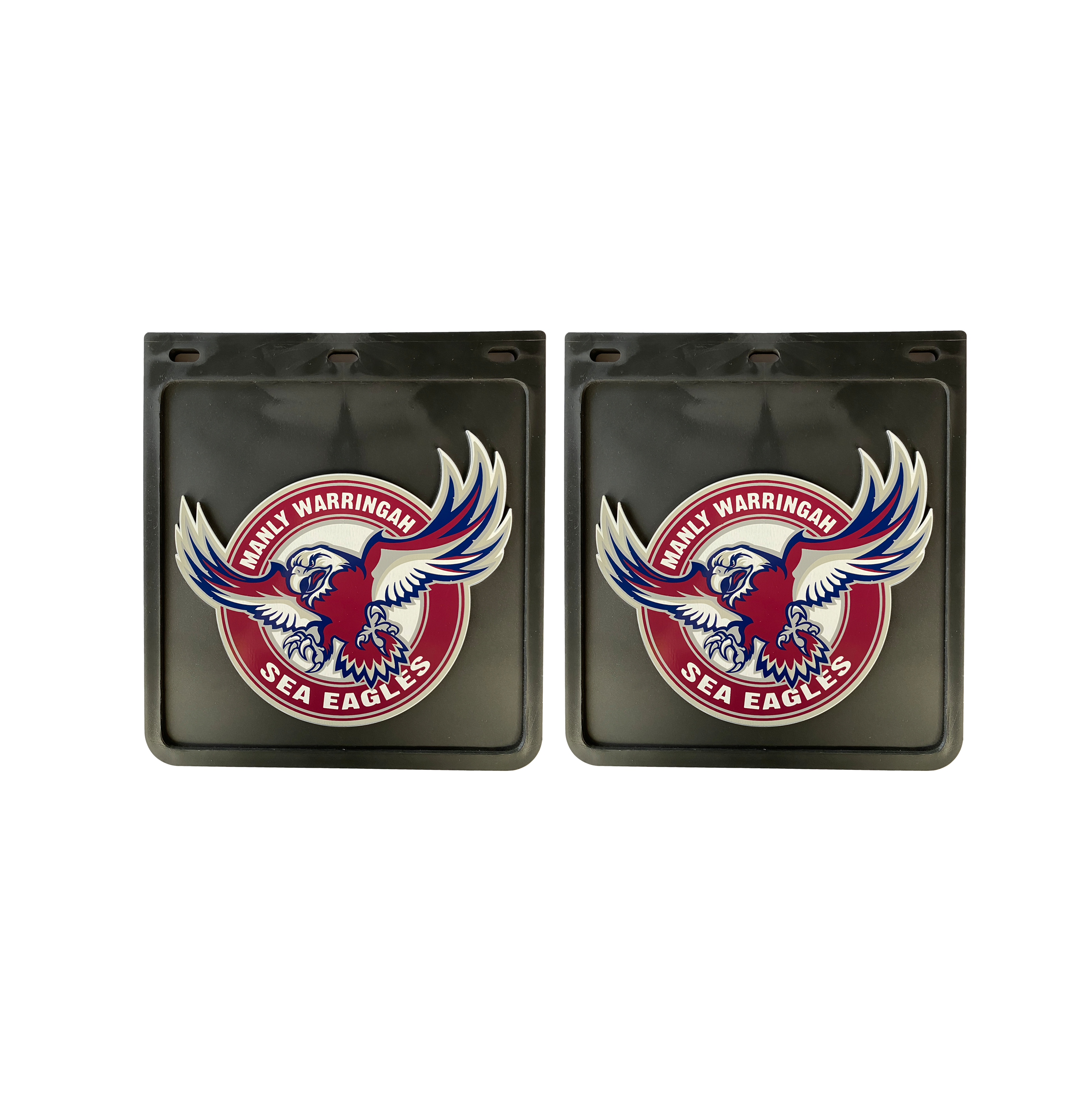 Manly Sea Eagles NRL Mud Flaps Black