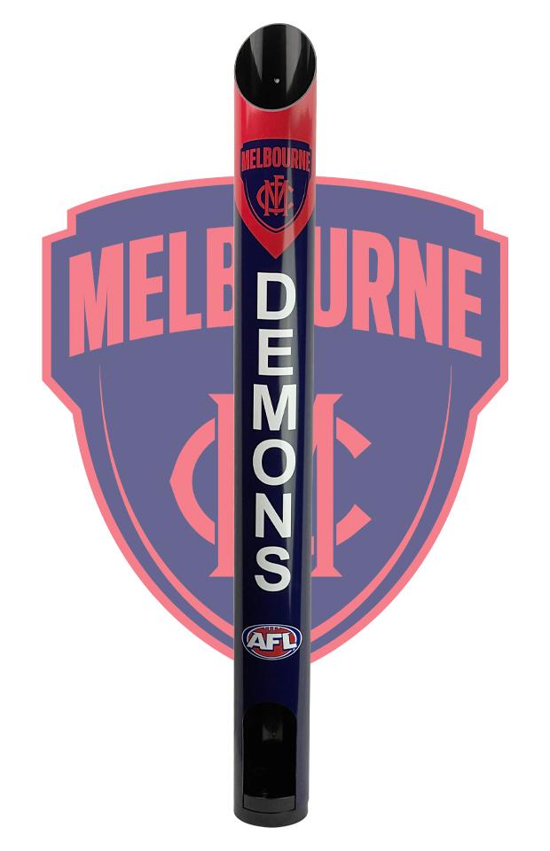 MELBOURNE DEMONS AFL STUBBY HOLFER DIPENSER_MELBOURNE DEMONS_STUBBY CLUB