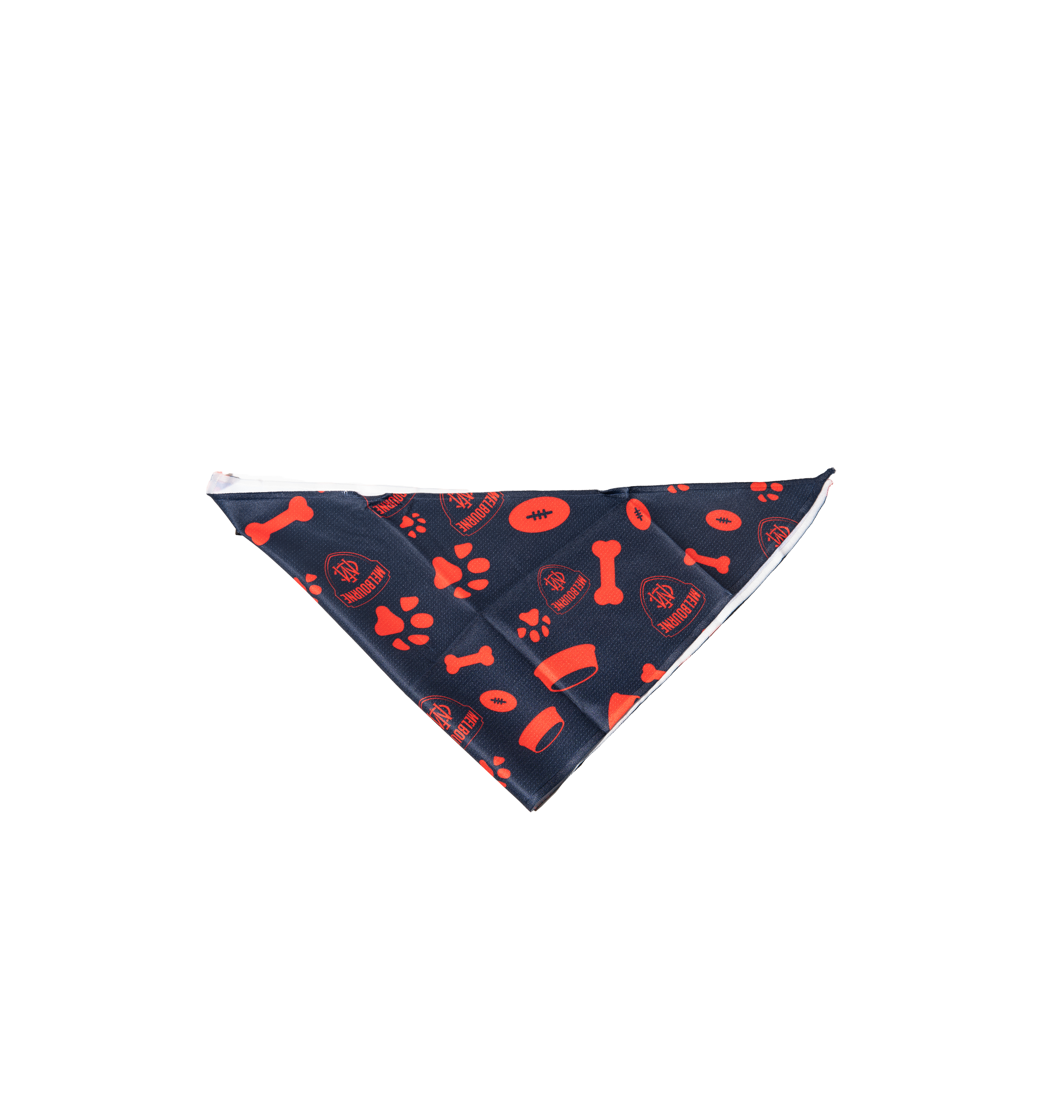 Melbourne Demons AFL Dog Bandana S/L