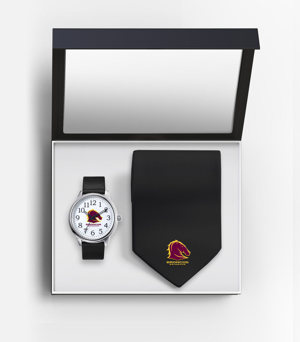 NRL Watch and Tie Gift Set