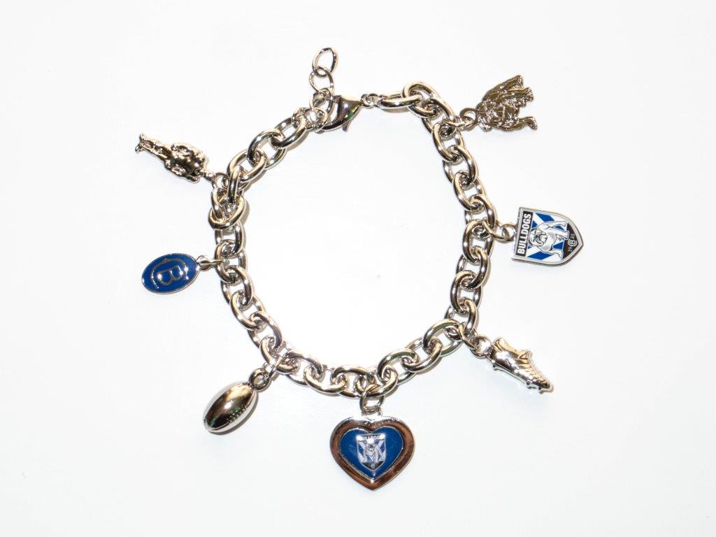 Canterbury Bulldogs NRL Charm Bracelet
