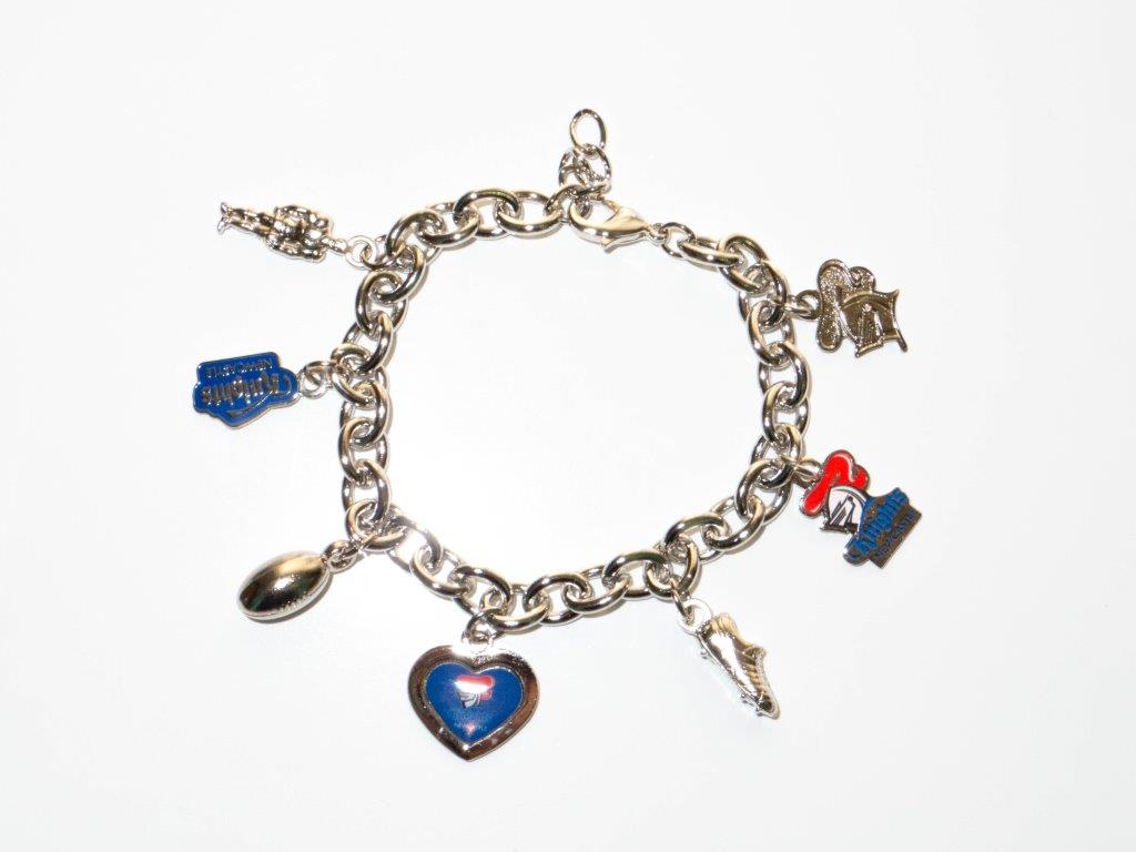 Newcastle Knights NRL Charm Bracelet