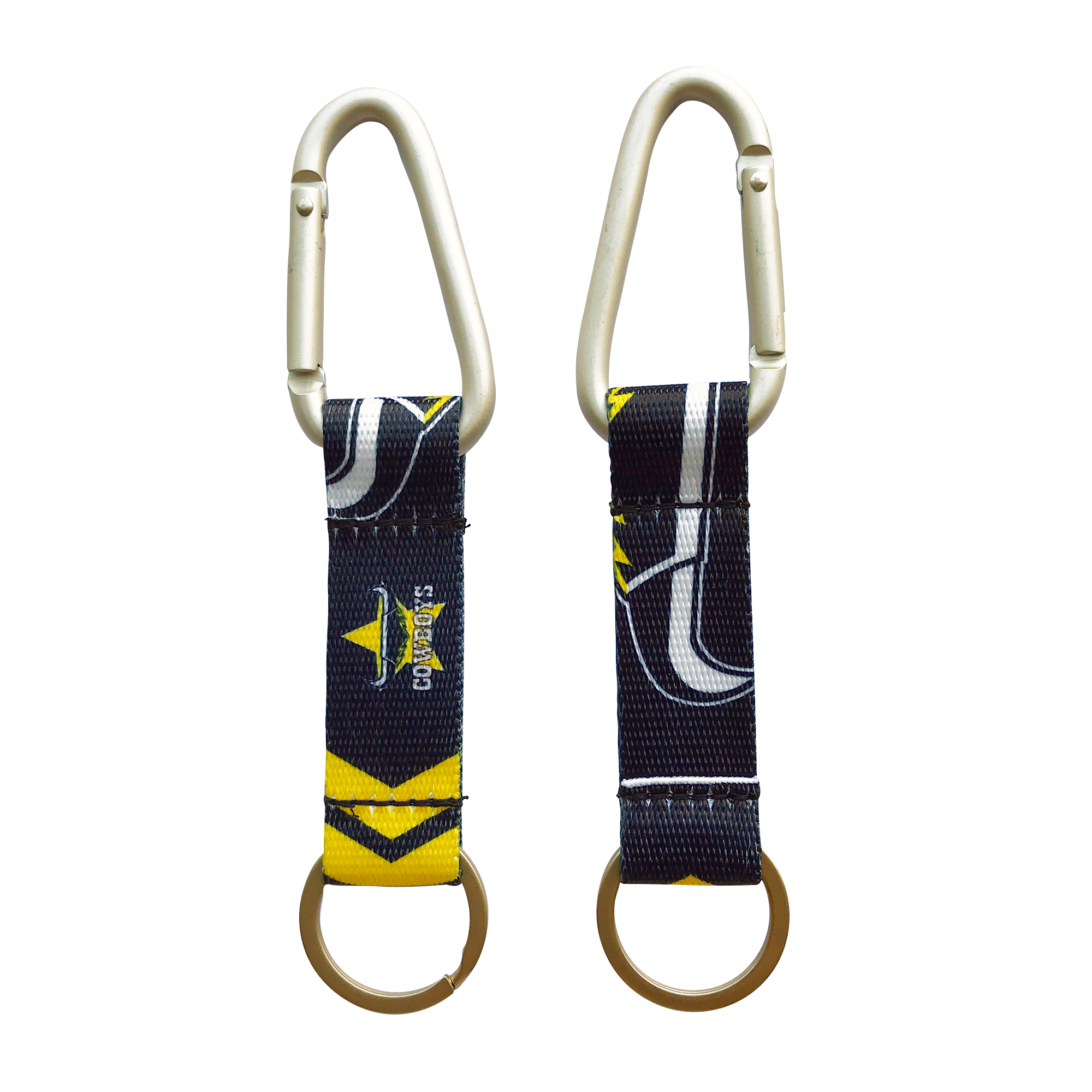 North Queensland Cowboys NRL Carabiner Keyring