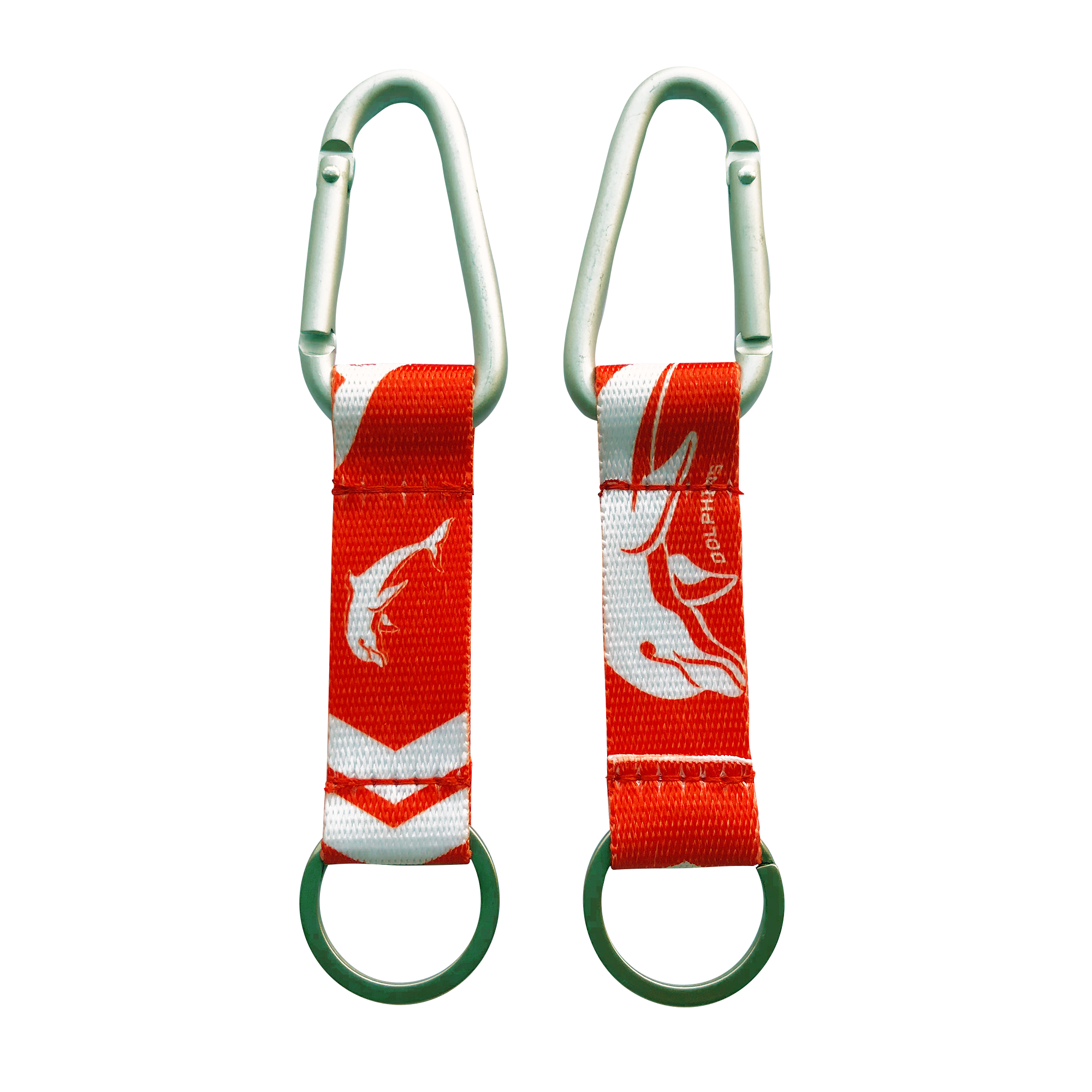 Dolphins NRL Carabiner Keyring