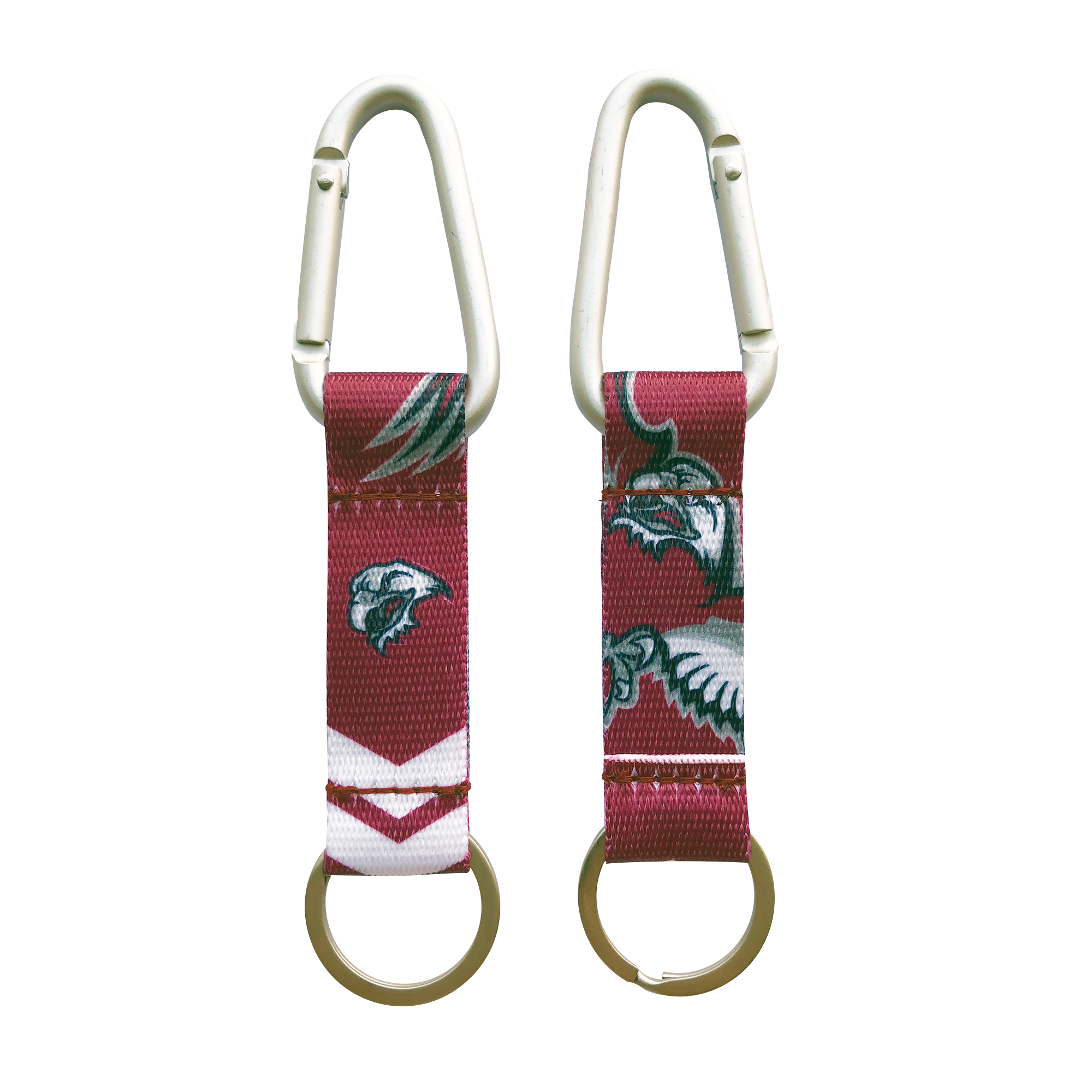 Manly Sea Eagles NRL Carabiner Keyring