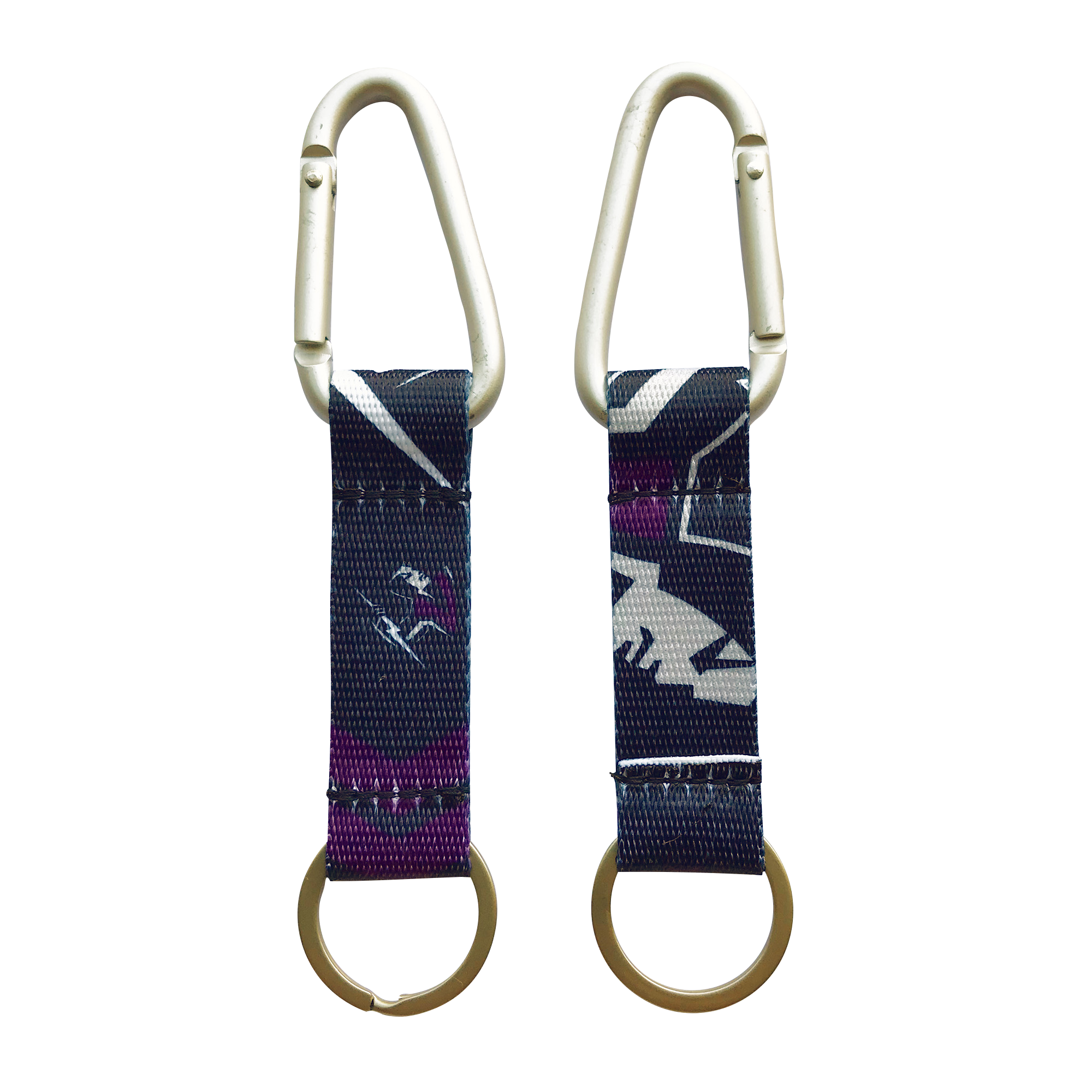 Melbourne Storm NRL Carabiner Keyring