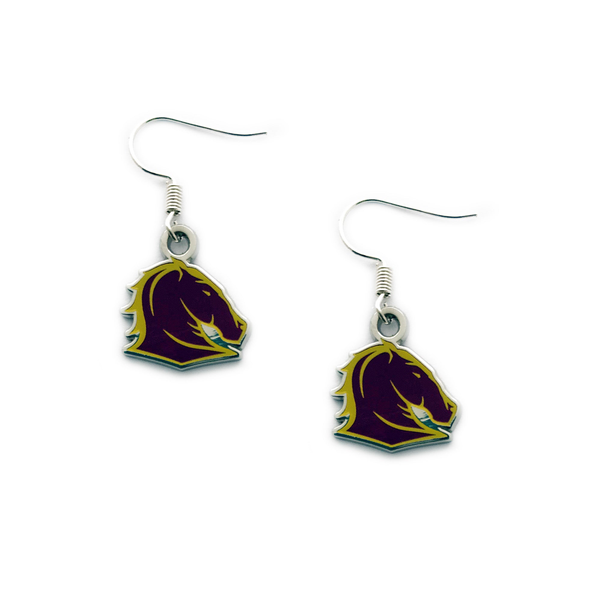 Brisbane Broncos NRL Earrings