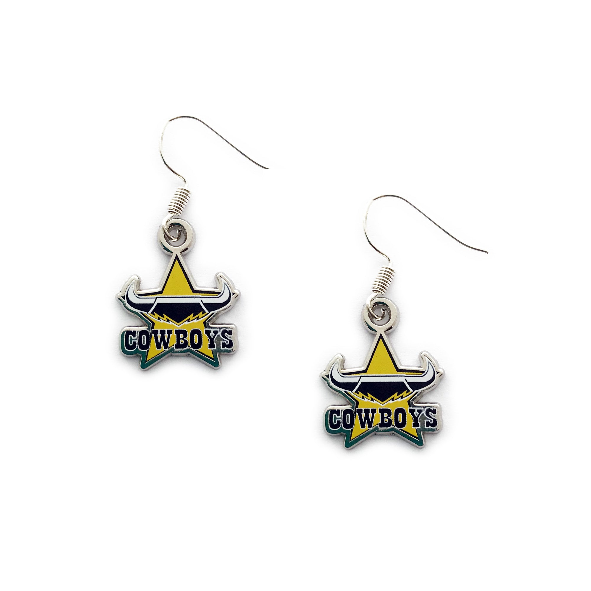 North Queensland Cowboys NRL Earrings