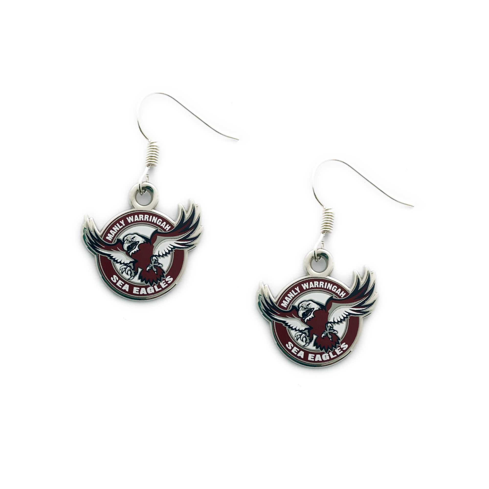 Manly Sea Eagles NRL Earrings