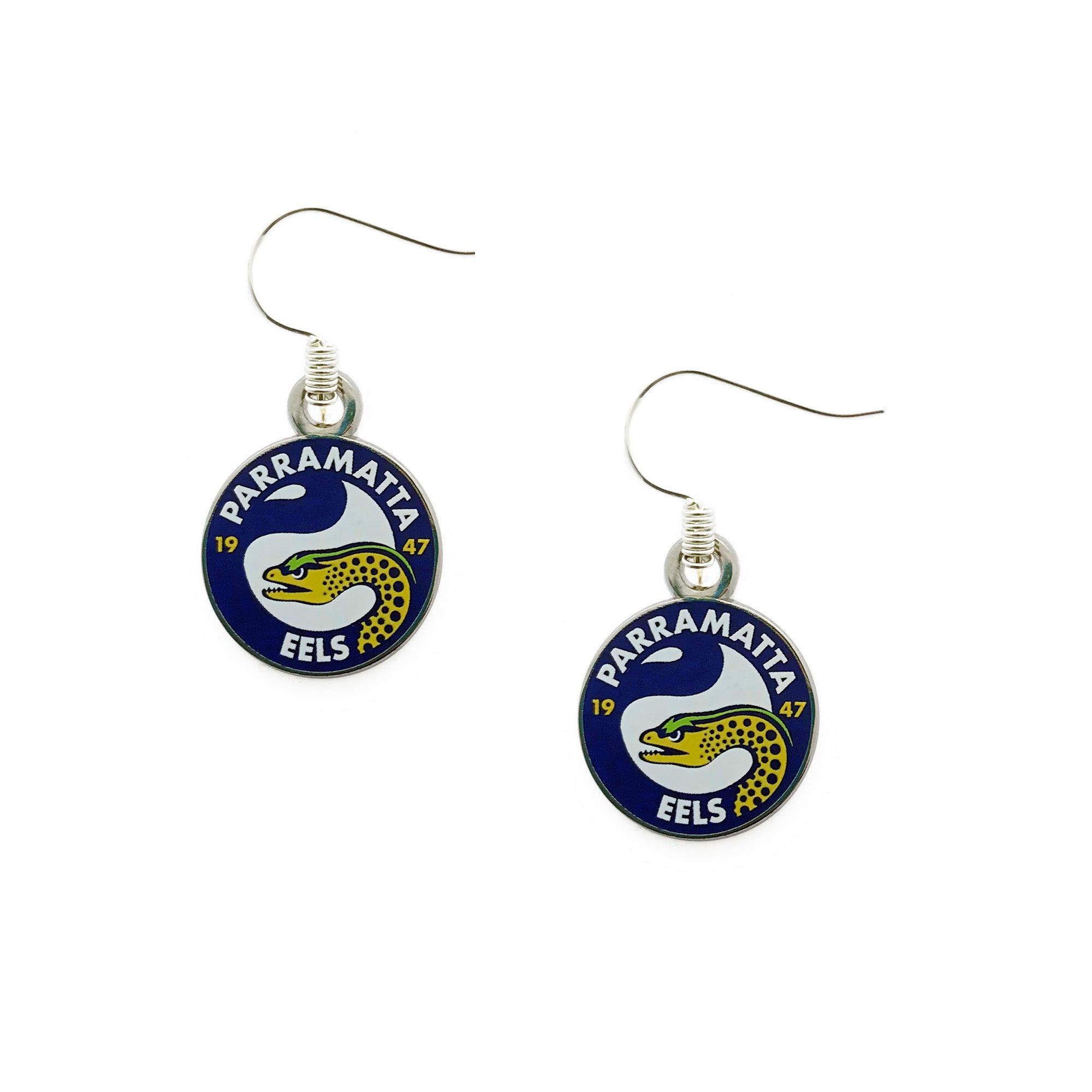 Parramatta Eels NRL Earrings