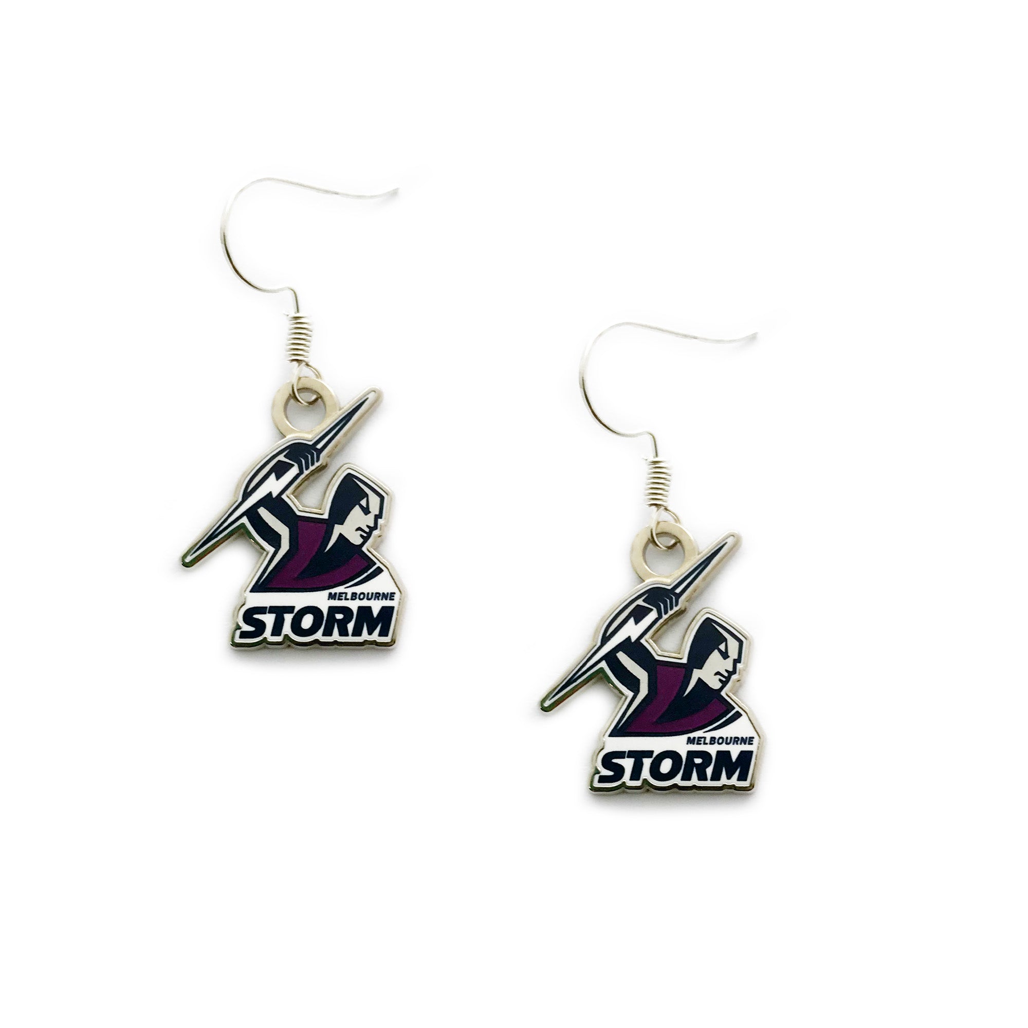 Melbourne Storm NRL Earrings
