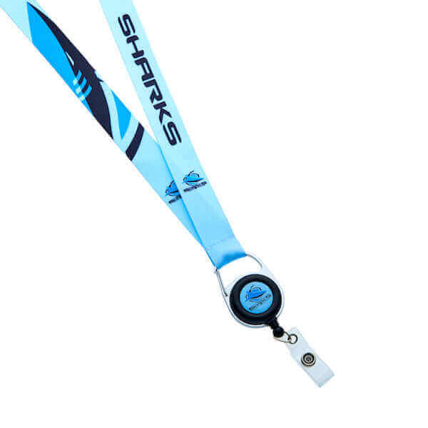 CRONULLA SHARKS NRL LANYARDS_CRONULLA SHARKS_STUBBY CLUB