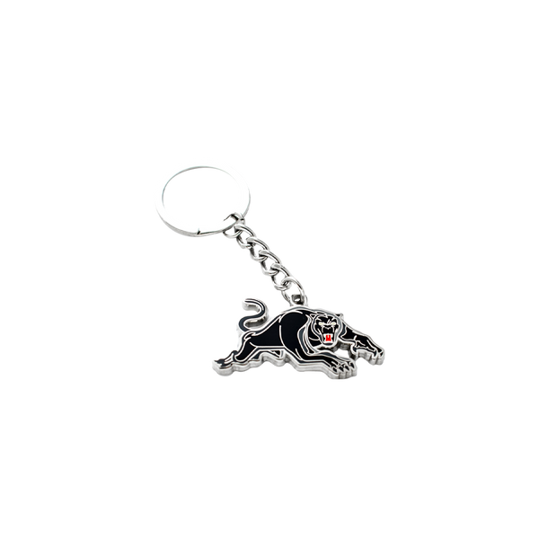 North Queensland Cowboys NRL Round Logo Keyring