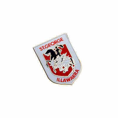 ST GEORGE ILLAWARRA DRAGONS NRL LOGO PIN_ST GEORGE ILLAWARRA DRAGONS_STUBBY CLUB