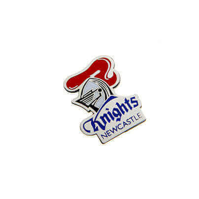 NEWCASTLE KNIGHTS NRL LOGO PIN_NEWCASTLE KKNIGHTS_STUBBY CLUB