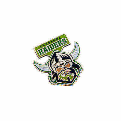 CANBERRA RAIDERS NRL LOGO PIN_CANBERRA RAIDERS_ STUBBY CLUB