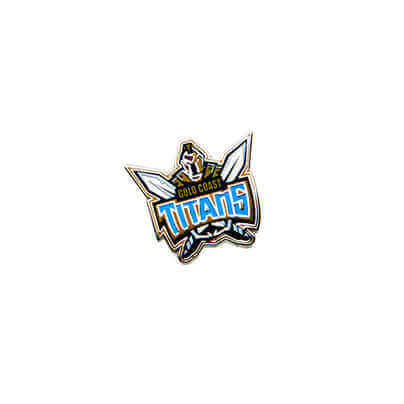 GOLD COAST TITANS NRL LOGO PIN_GOLD COAST TITANS_STUBBY CLUB