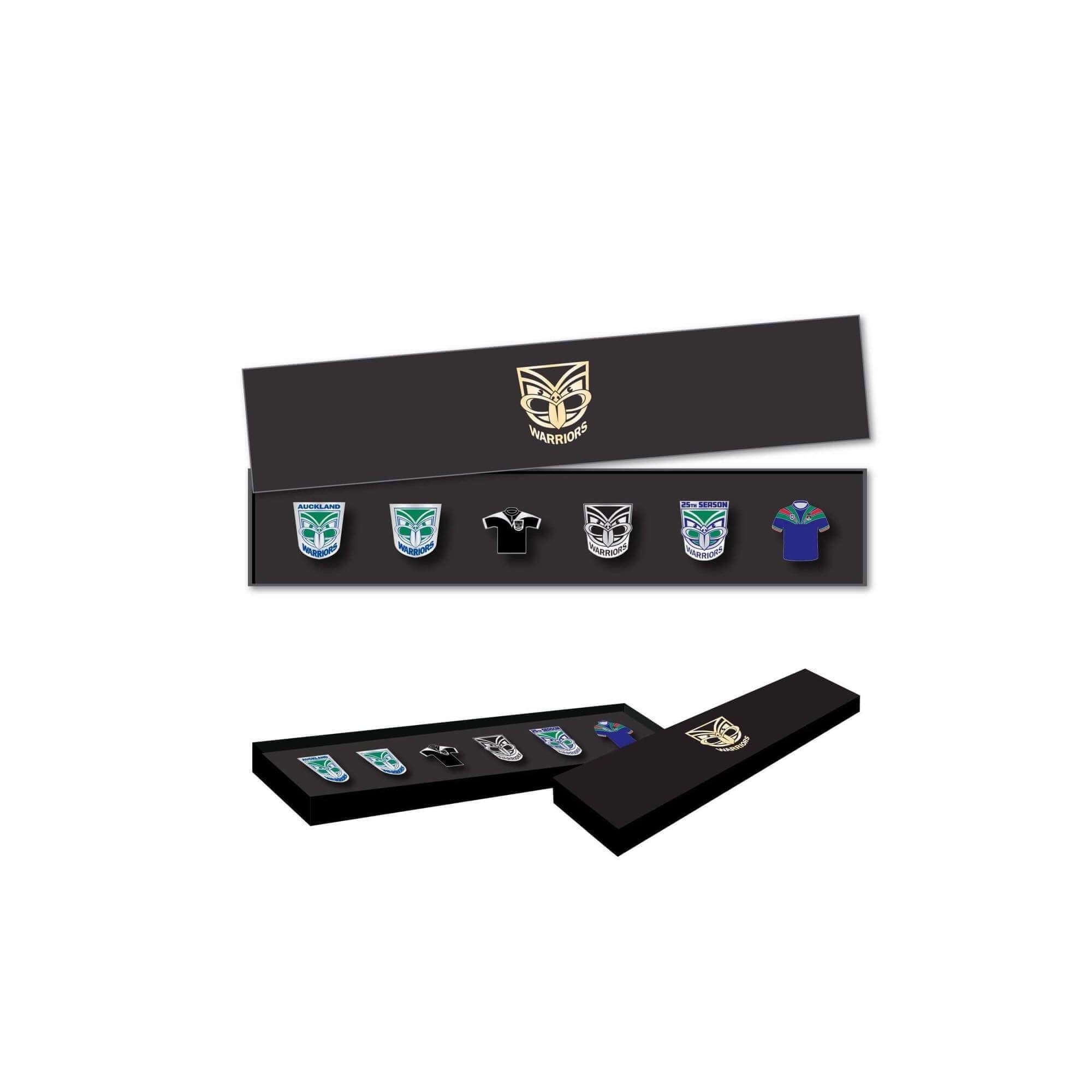 NEW ZEALAND WARRIORS NRL PINSET_NEW ZEALAND WARRIORS_STUBBY CLUB