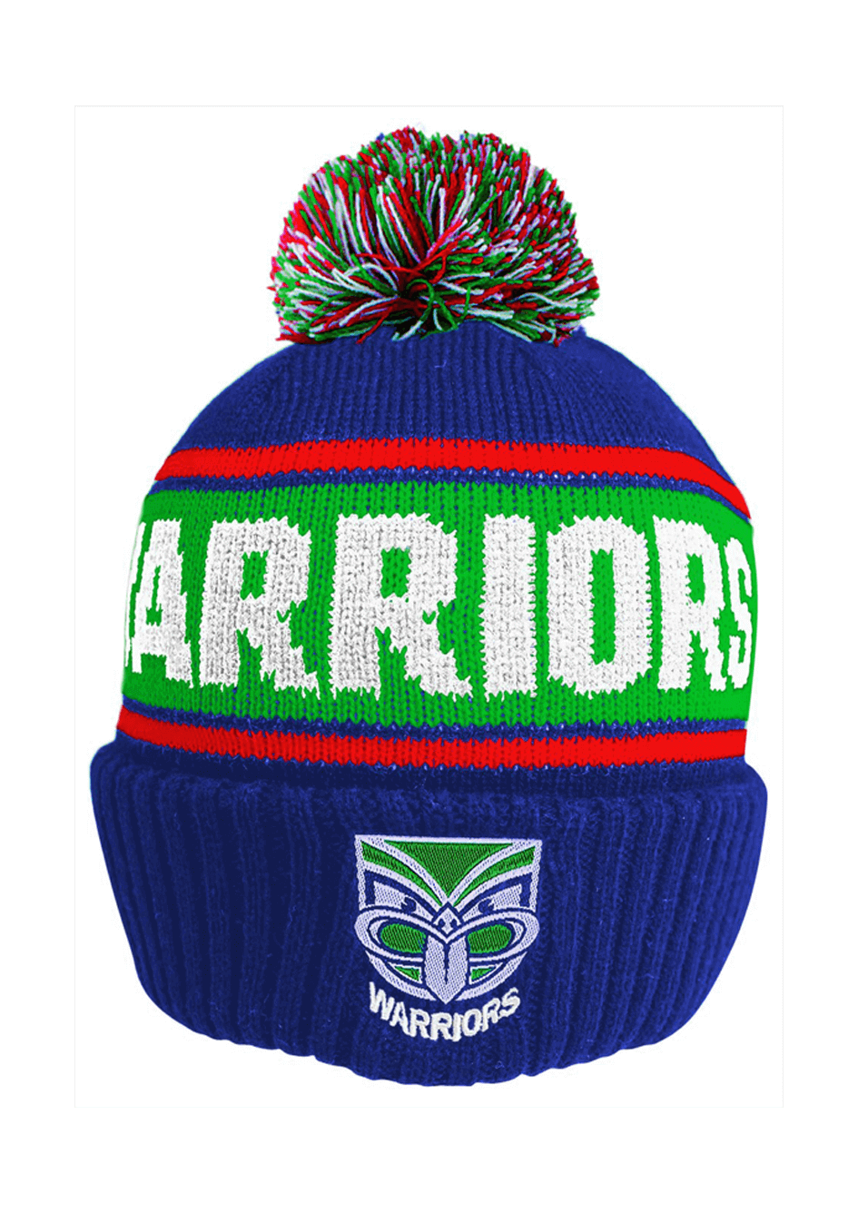 NEW ZEALAND WARRIORS NRL STRIKER BEANIE_NEW ZEALAND WARRIORS_STUBBY CLUB