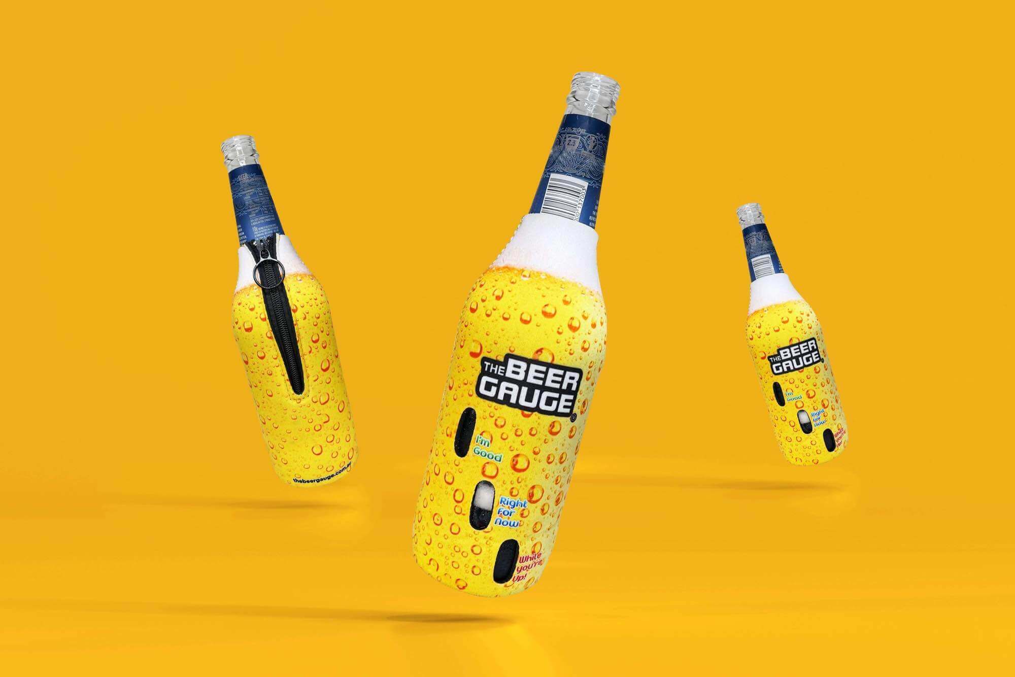 LONG-NECK STUBBY HOLDER - KING BROWN_TEAM_STUBBY CLUB