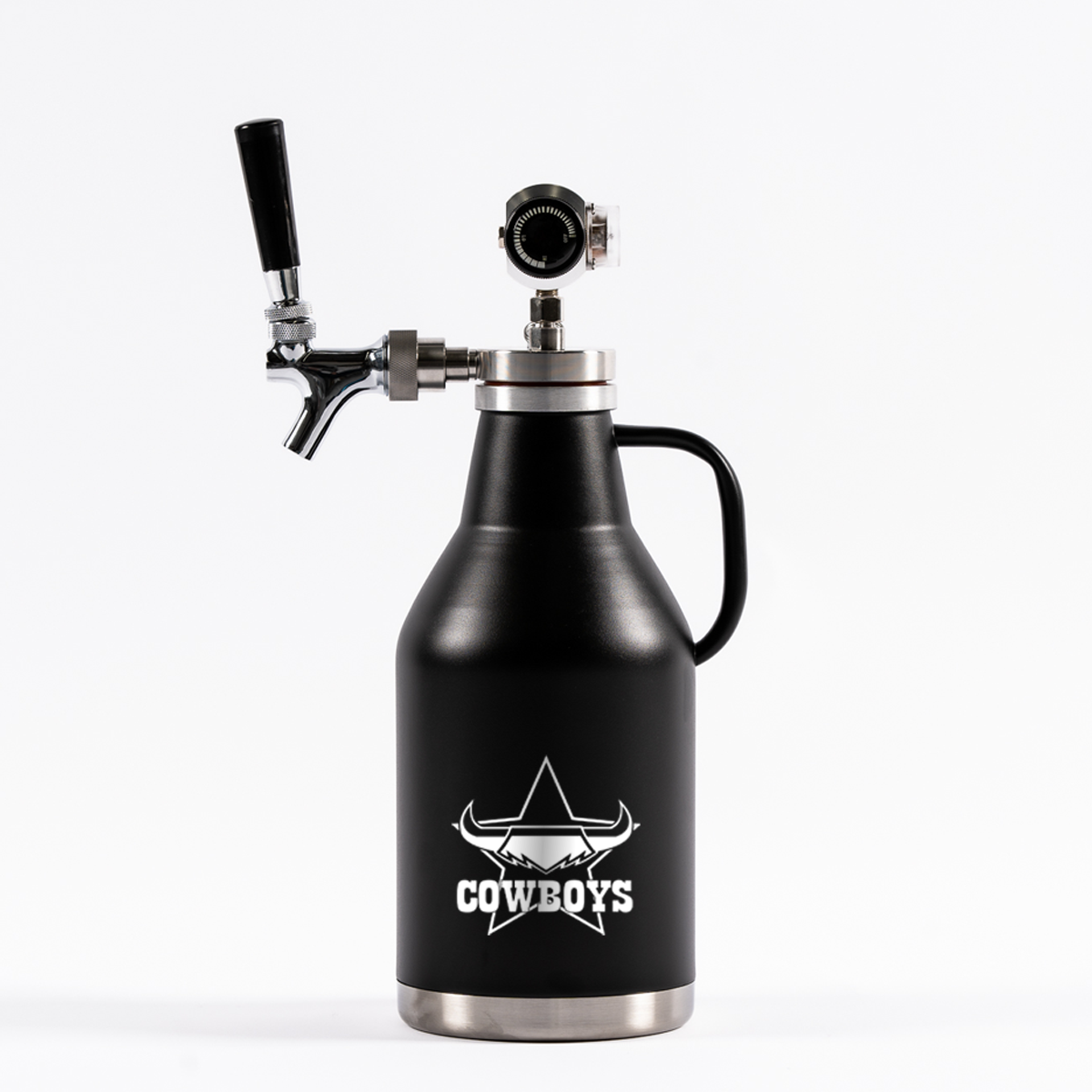 North Queensland Cowboys NRL Beer Growler 2L With Tap System