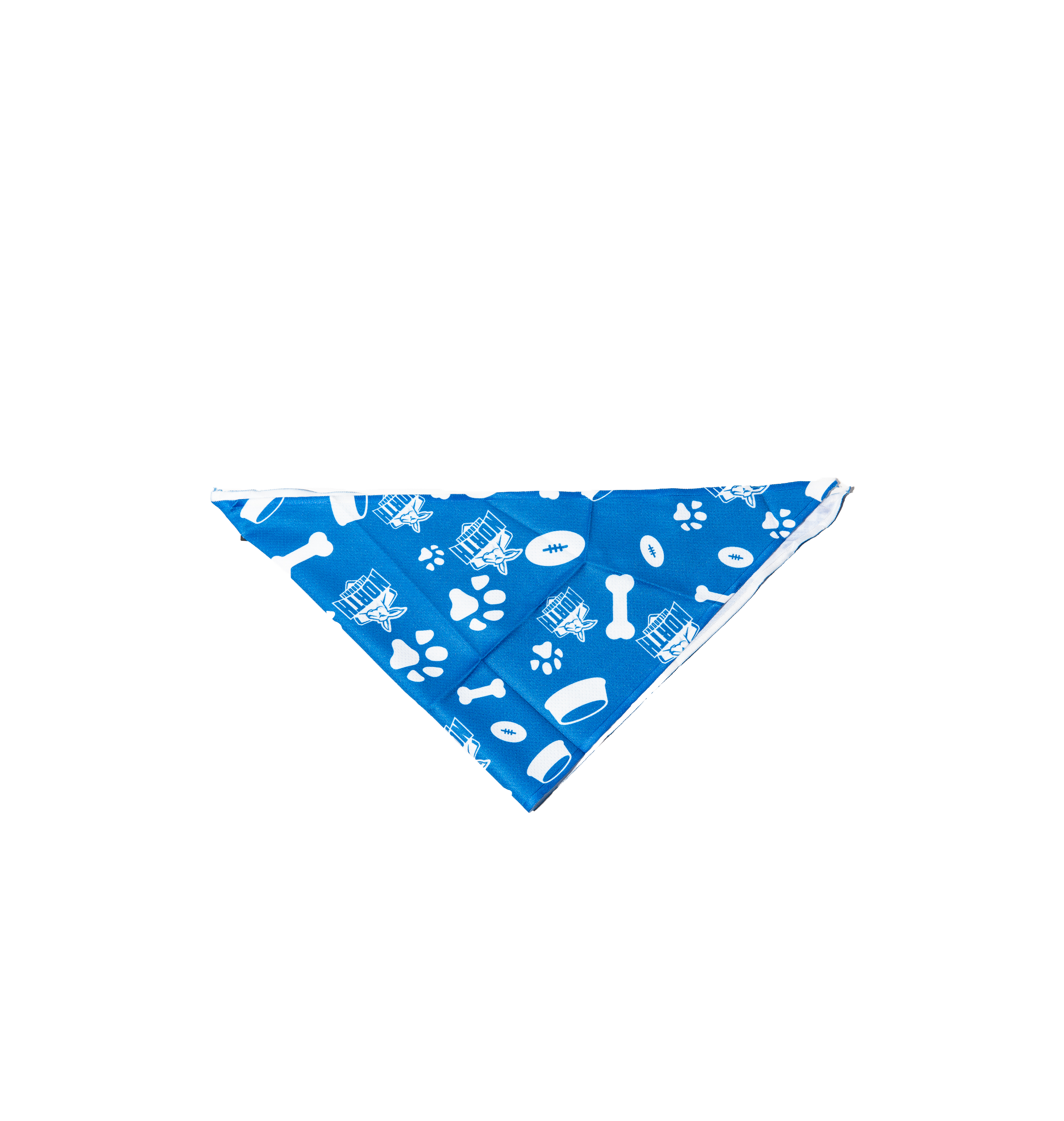 North Melbourne Kangaroos AFL Dog Bandana S/L